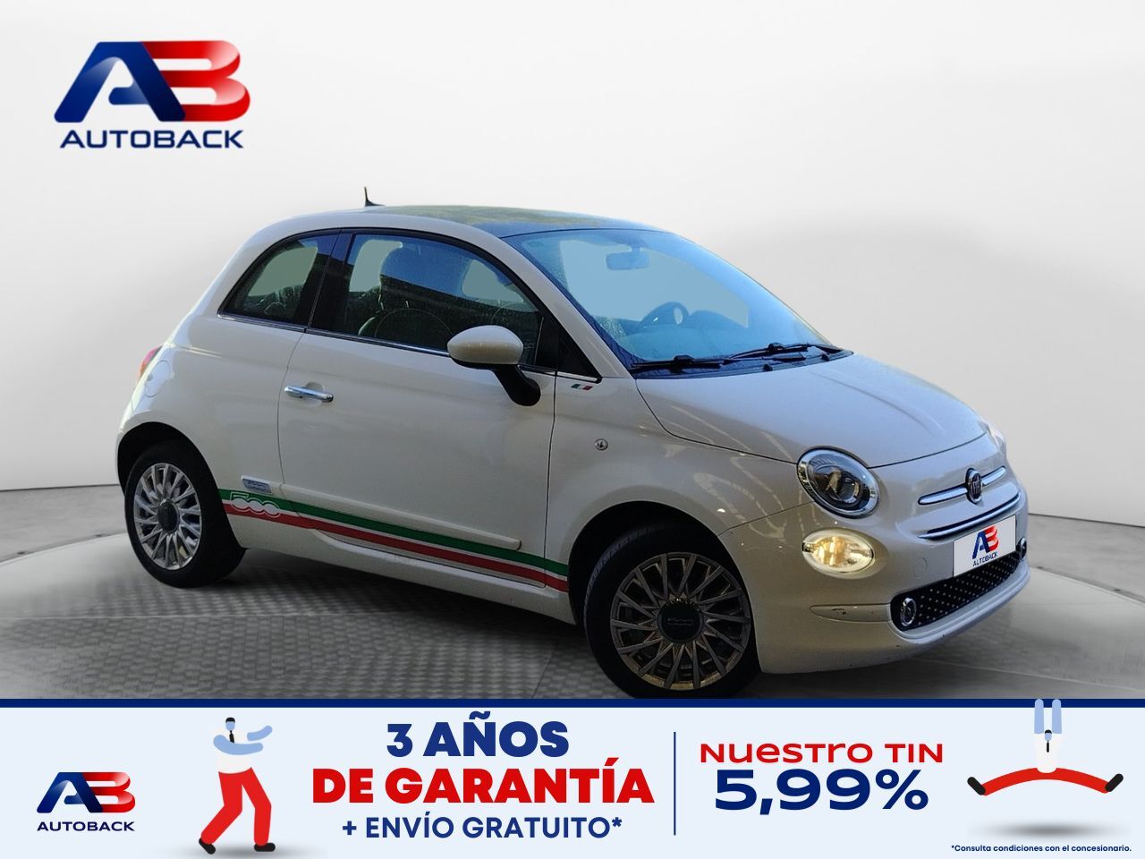 FIAT 500 (120th Aniv. 1.2 8v 51KW (69 CV) GLP) en Madrid