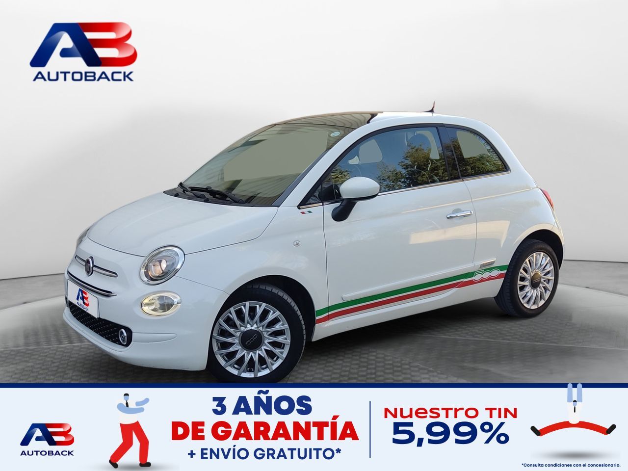 FIAT 500 (120th Aniv. 1.2 8v 51KW (69 CV) GLP) en Madrid