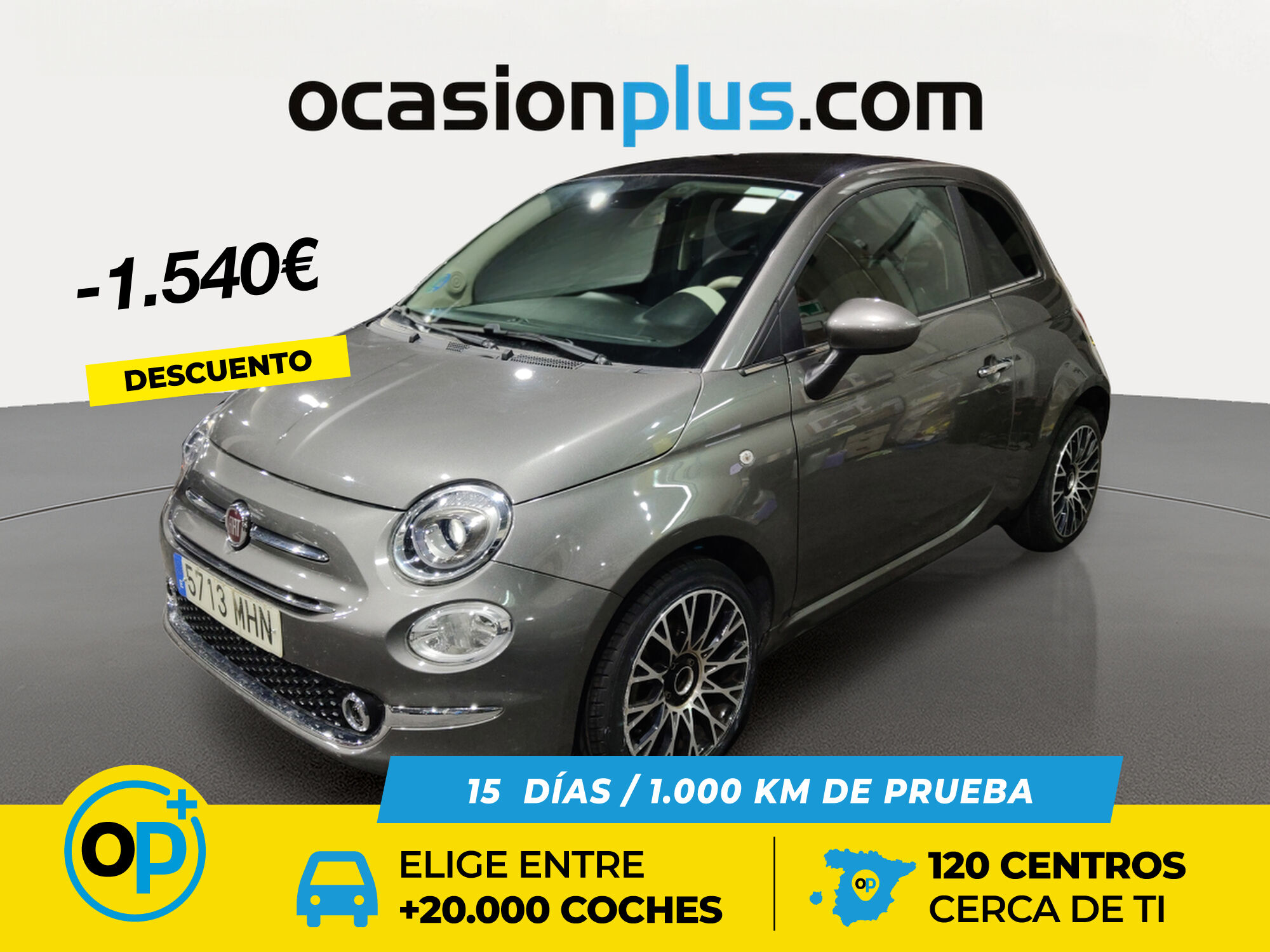 FIAT 500 (1.0 Hybrid Dolcevita 51 kW (70 CV)) en Madrid