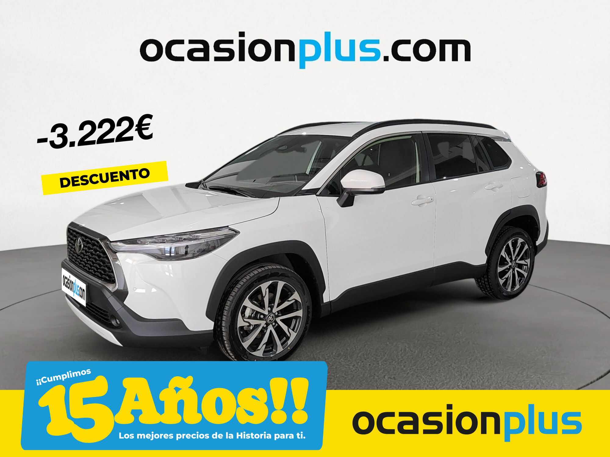 TOYOTA Corolla Cross (1.8 Híbrido Style Auto 103 kW (140 CV)) en Madrid