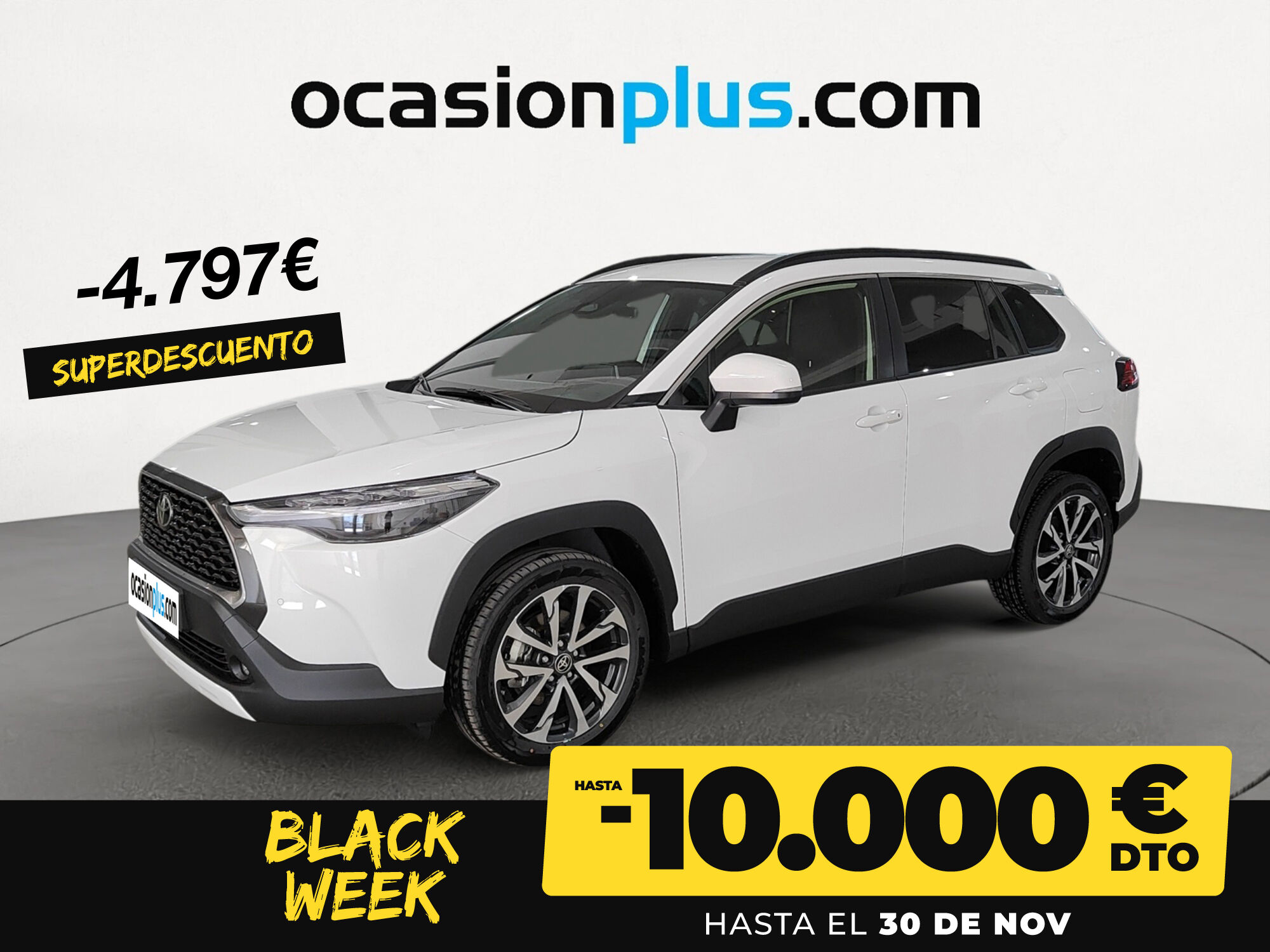 TOYOTA Corolla Cross (1.8 Híbrido Style Auto 103 kW (140 CV)) en Madrid