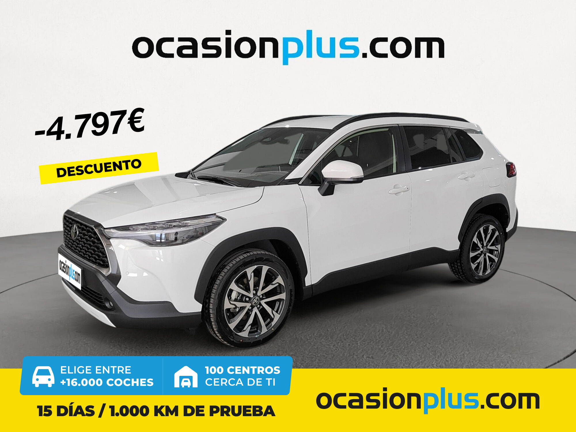 TOYOTA Corolla Cross (1.8 Híbrido Style Auto 103 kW (140 CV)) en Madrid