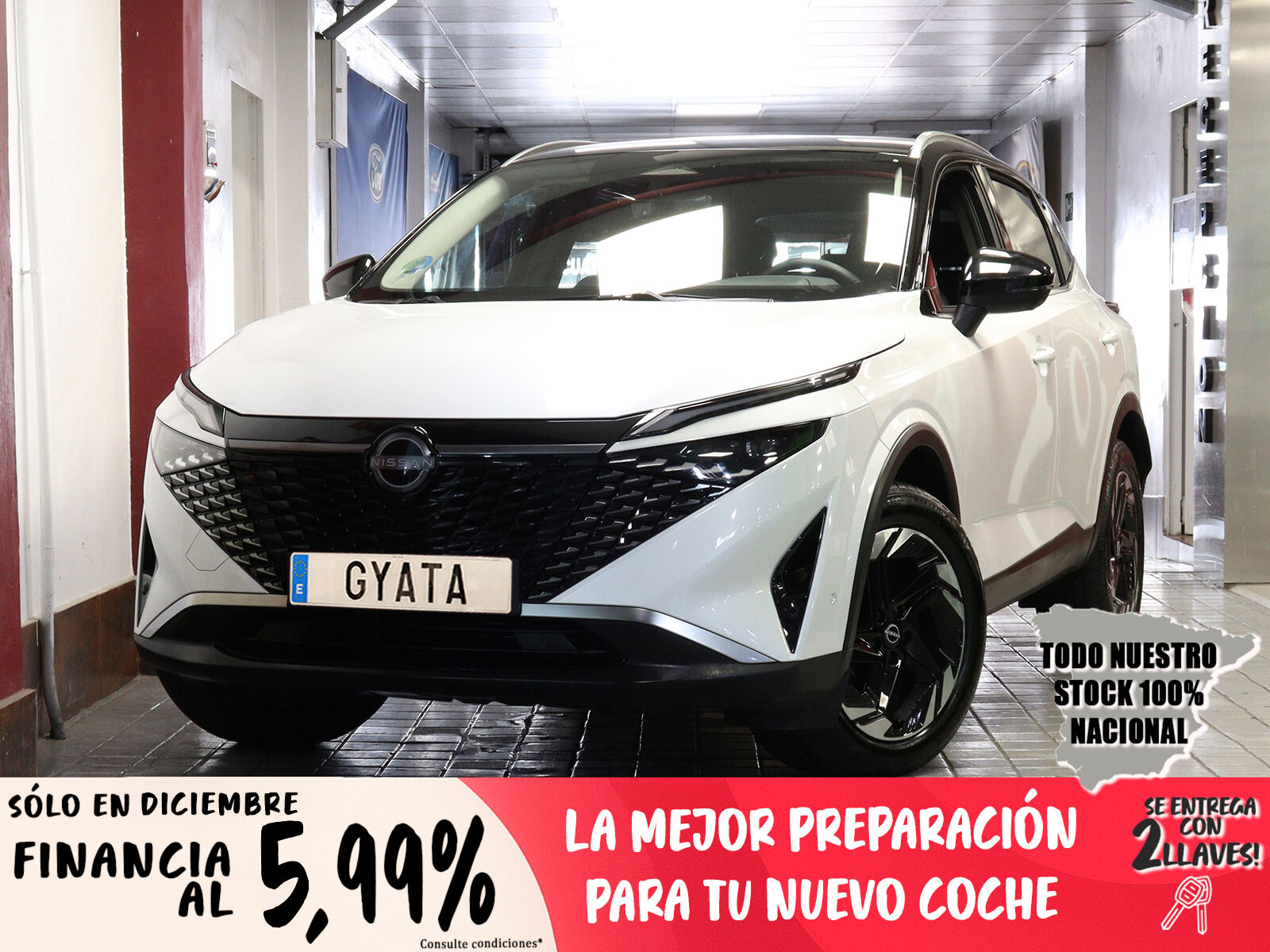 NISSAN Qashqai (DIG-T 160 N-Connecta Xtronic DCT 116 kW (158 CV)) en Madrid