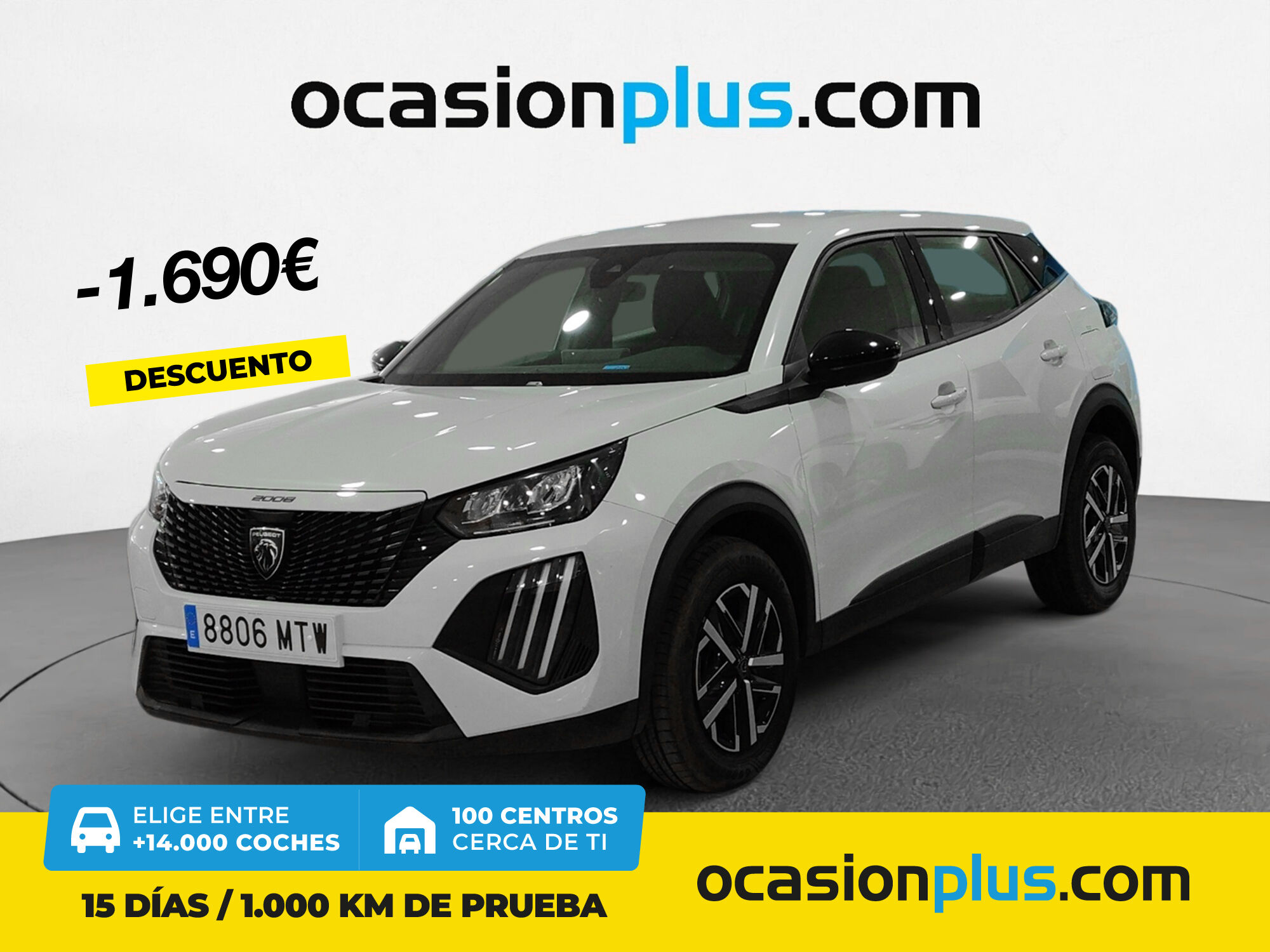 PEUGEOT 2008 (PureTech 100 S&S Active 75 kW (100 CV)) en Madrid