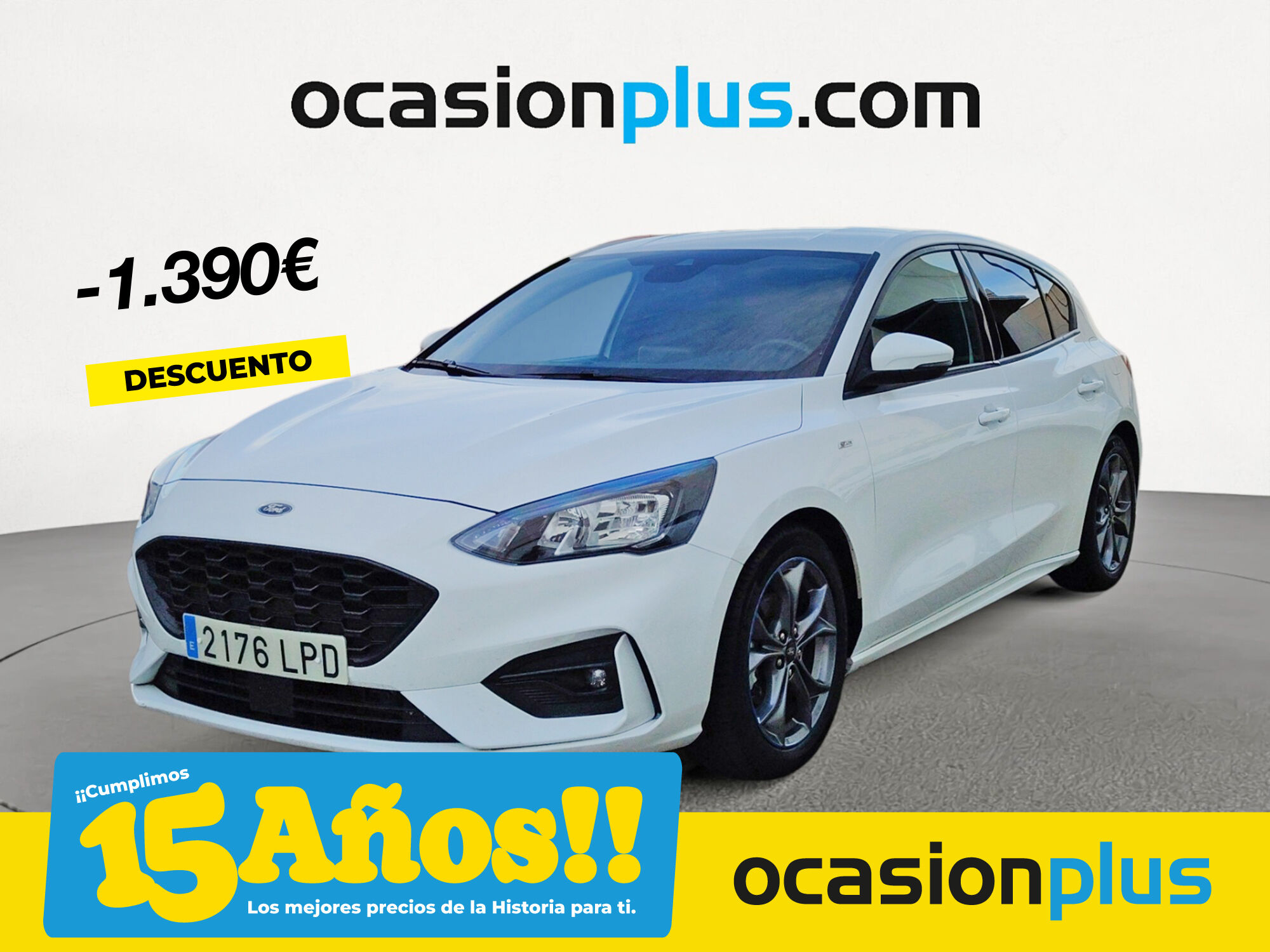 FORD Focus (1.0 Ecoboost MHEV ST-Line 92 kW (125 CV)) en Madrid