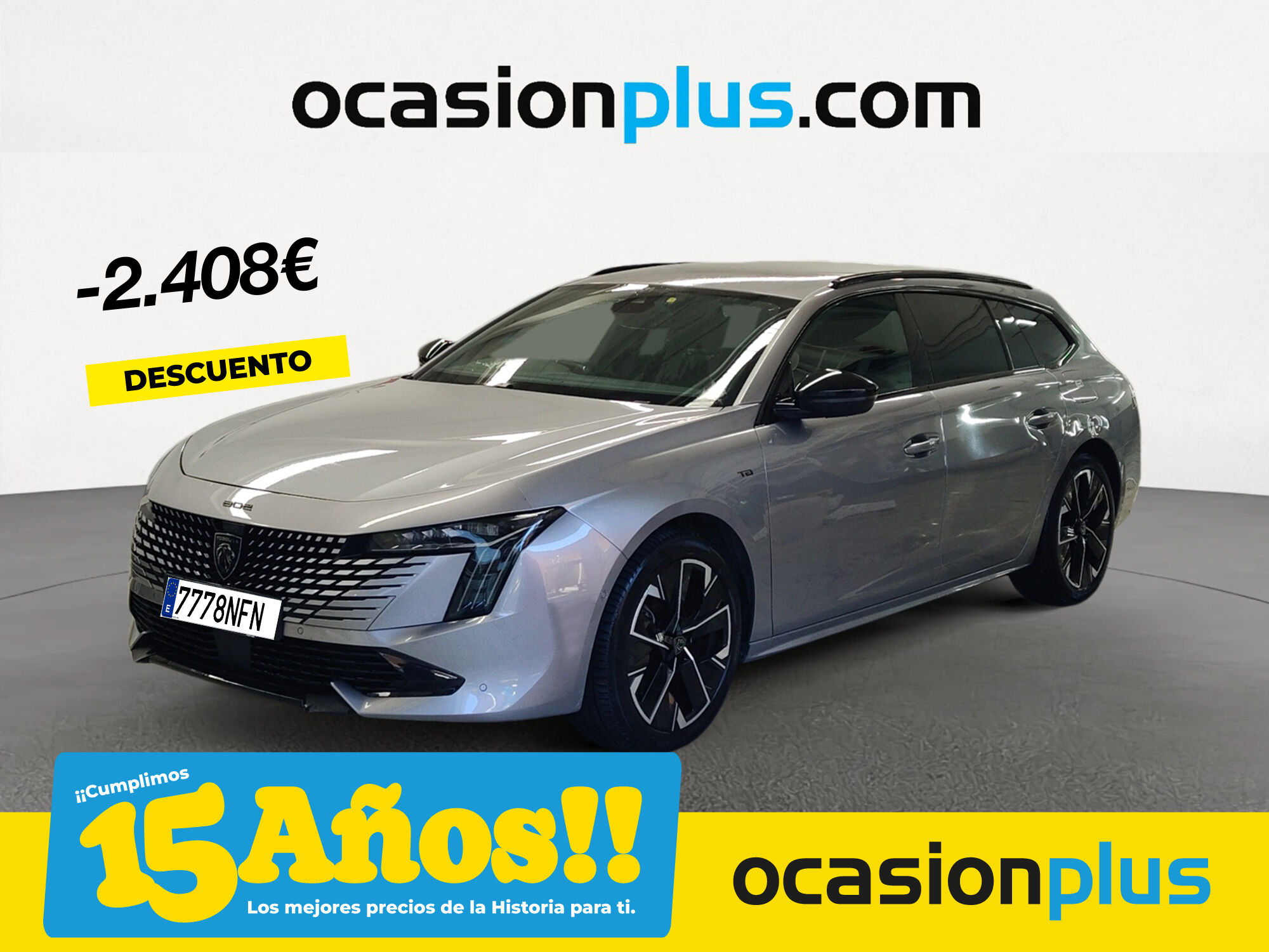 PEUGEOT 508 (BlueHDi 130 S&S GT EAT8 96 kW (130 CV)) en Madrid