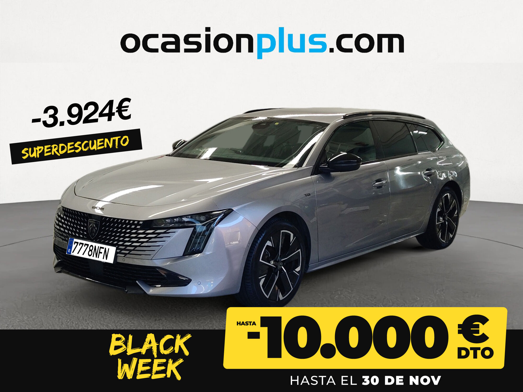 PEUGEOT 508 (BlueHDi 130 S&S GT EAT8 96 kW (130 CV)) en Madrid