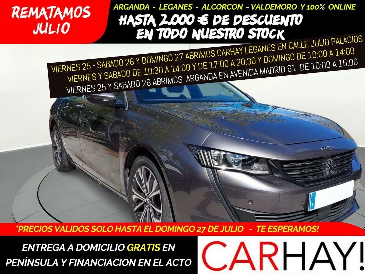 PEUGEOT 508 (SW Allure BlueHDi 96kW) en Madrid