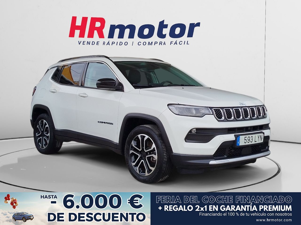 JEEP Compass (1.3 PHEV Limited 4WD) en Madrid