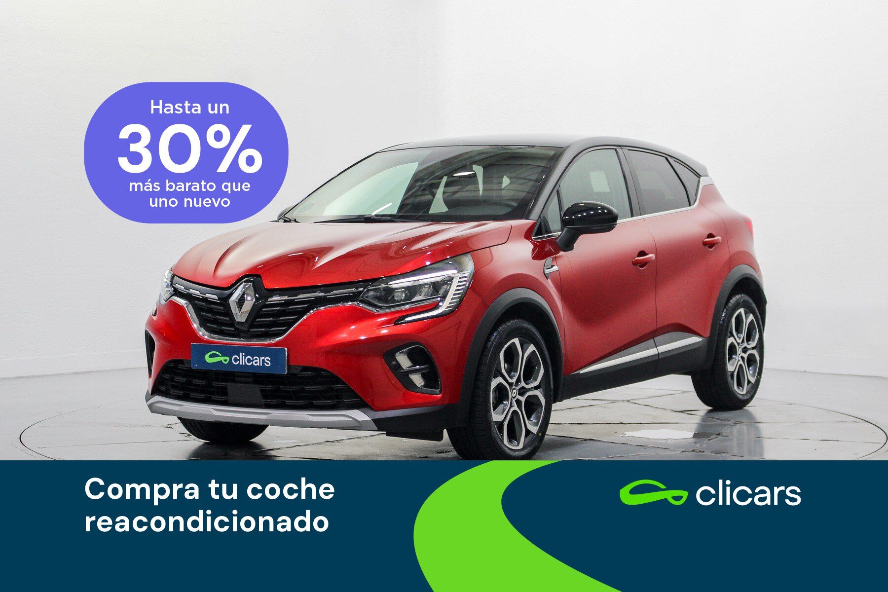 RENAULT Captur (Captur TCe GPF Micro Híbrido Fast Track 103kW) en Madrid