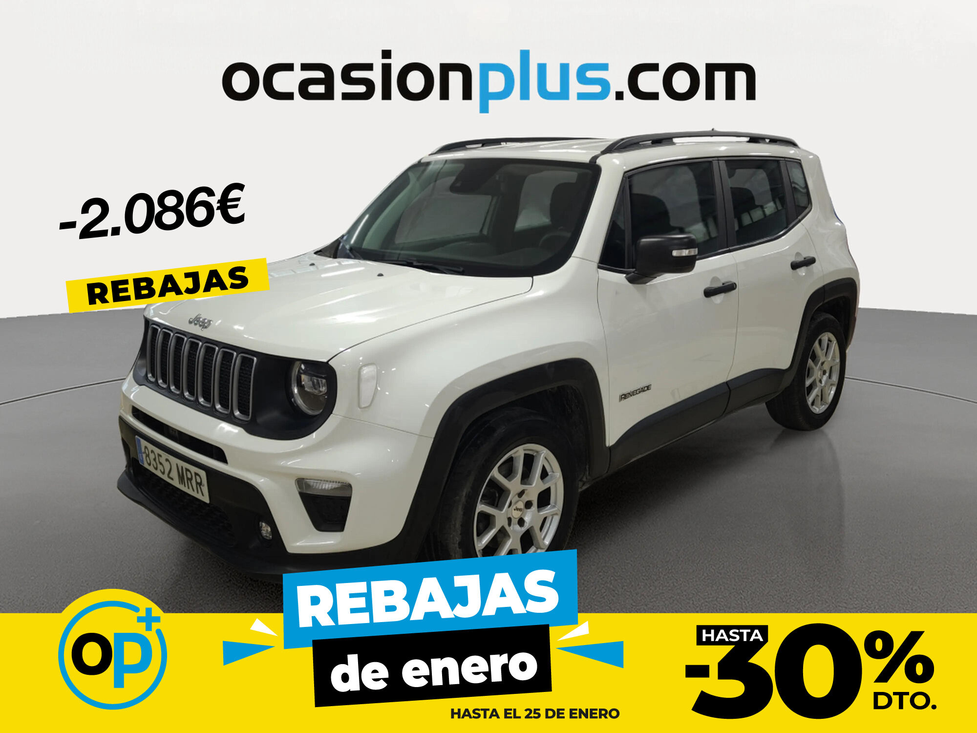 JEEP Renegade (eHybrid 1.5 Altitude DCT 96 kW (130 CV)) en Madrid