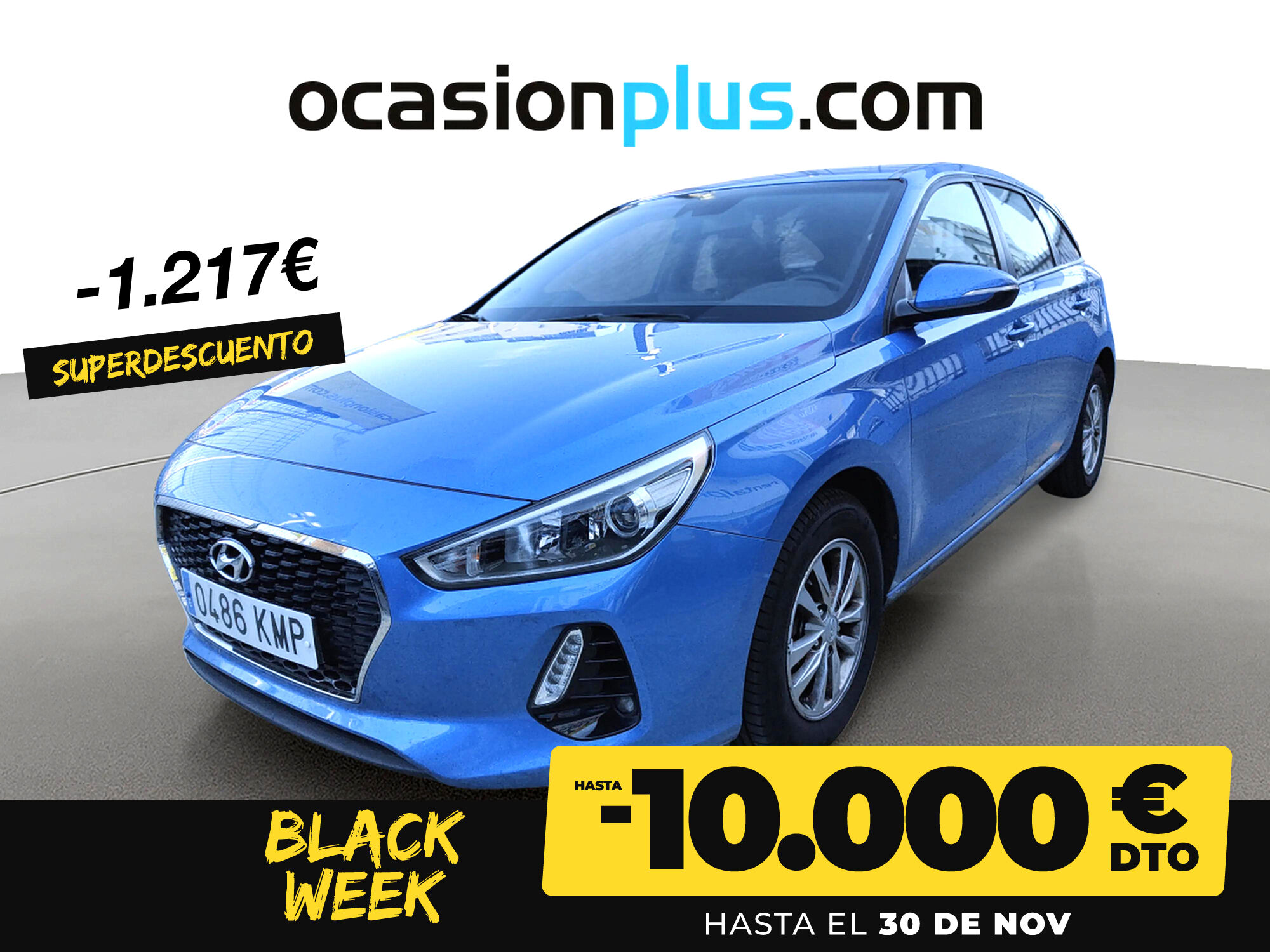 HYUNDAI i30 (1.6 CRDI Link 81 kW (110 CV)) en Madrid