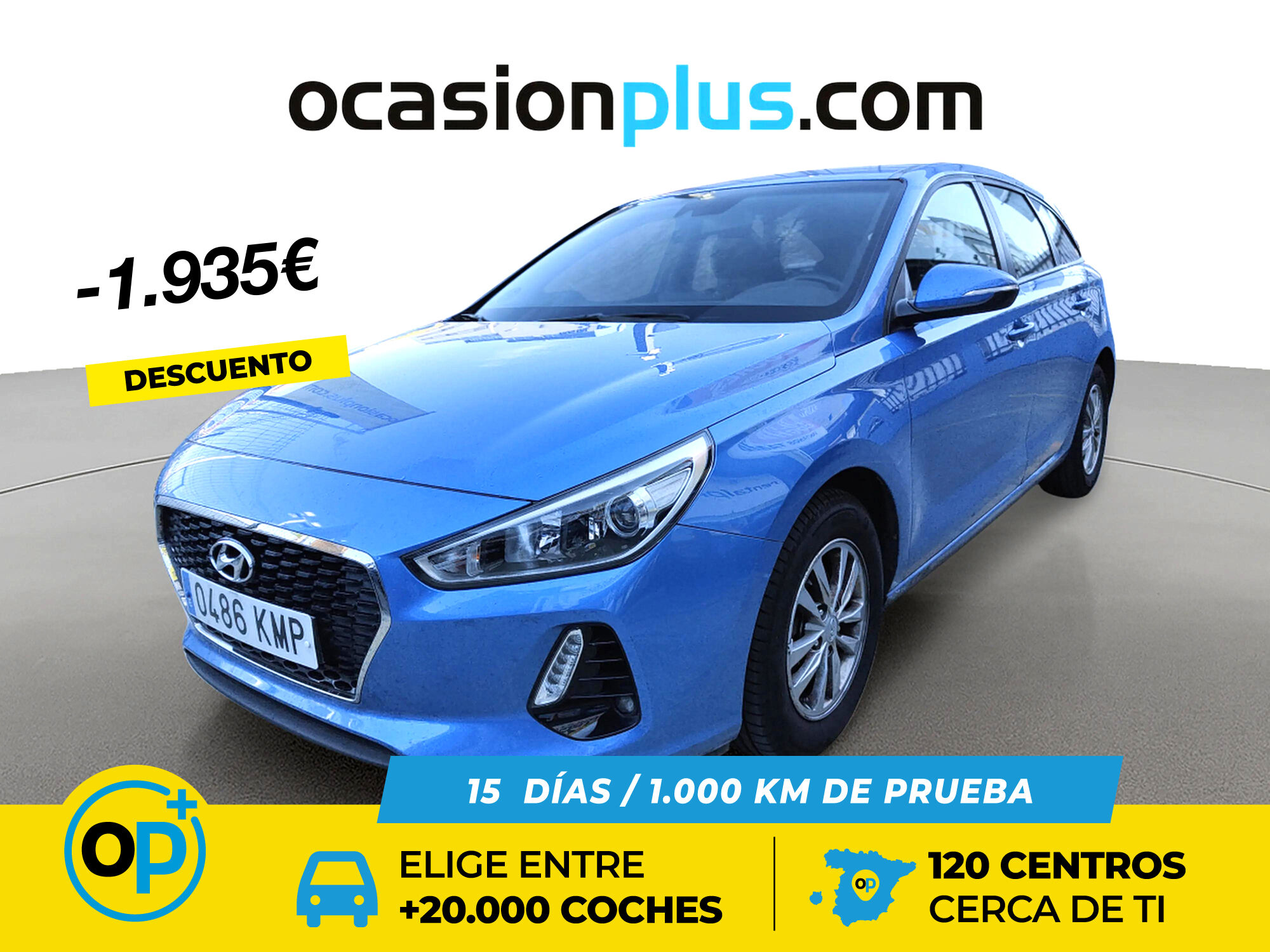 HYUNDAI i30 (1.6 CRDI Link 81 kW (110 CV)) en Madrid