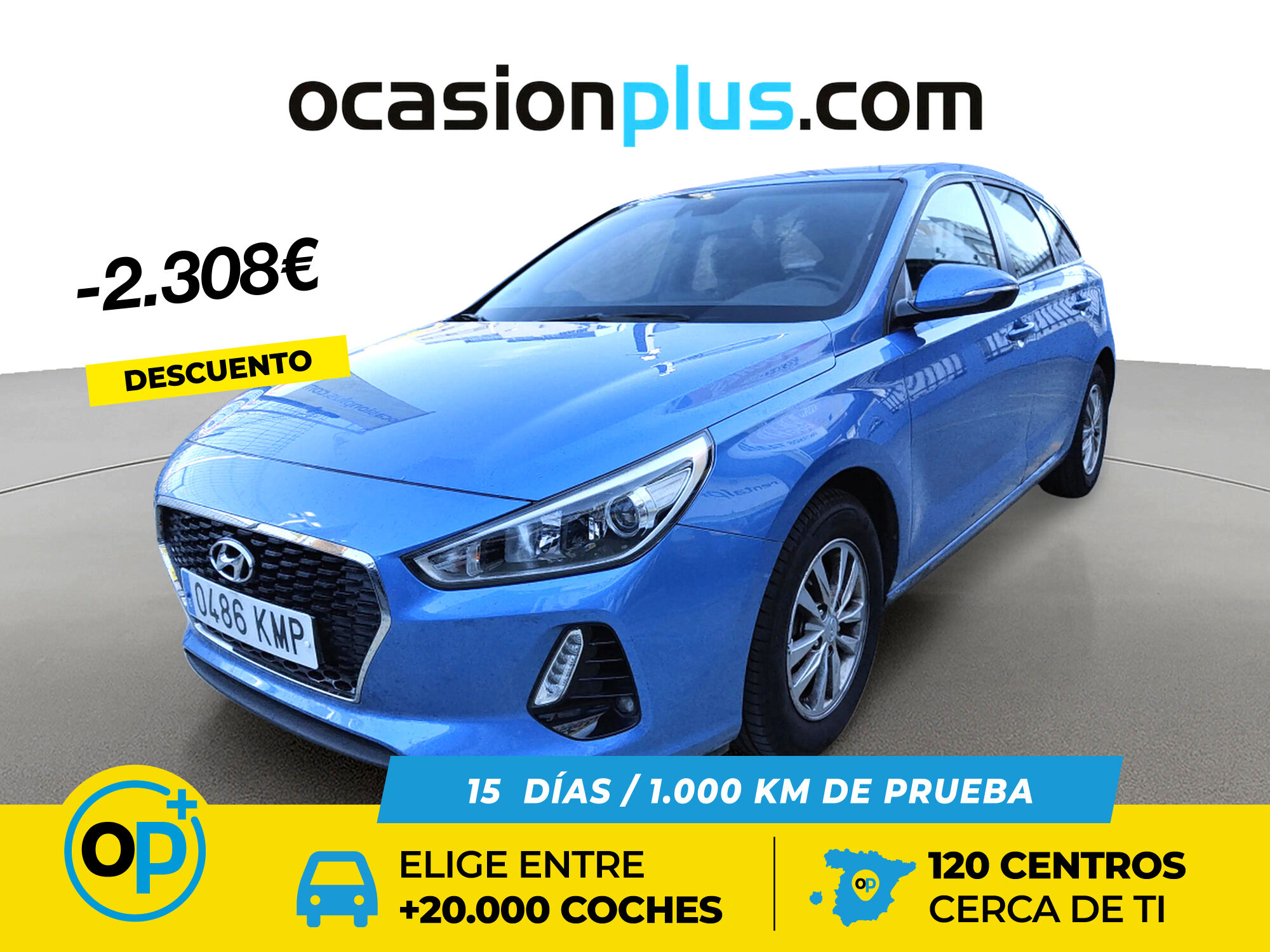 HYUNDAI i30 (1.6 CRDI Link 81 kW (110 CV)) en Madrid