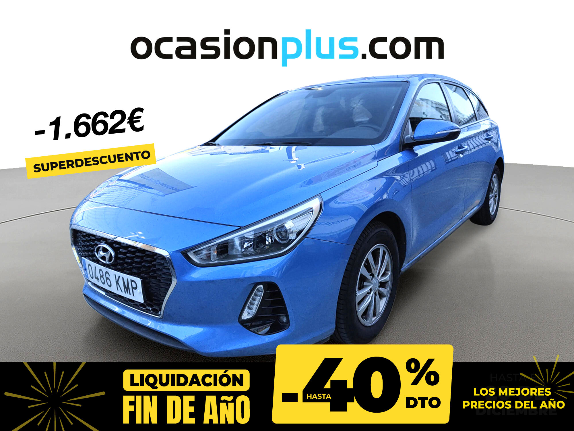 HYUNDAI i30 (1.6 CRDI Link 81 kW (110 CV)) en Madrid
