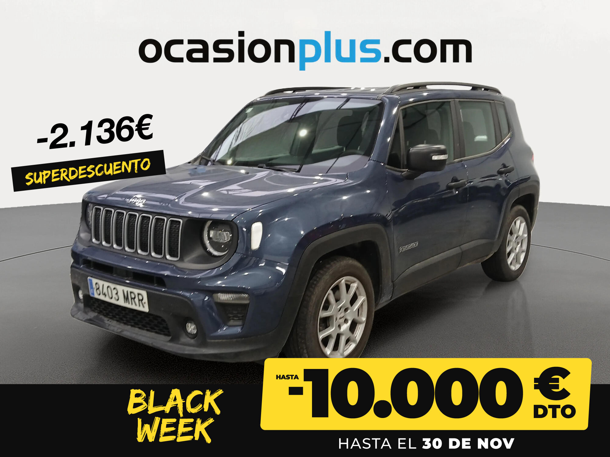 JEEP Renegade (eHybrid 1.5 Limited ATX 96 kW (130 CV)) en Madrid