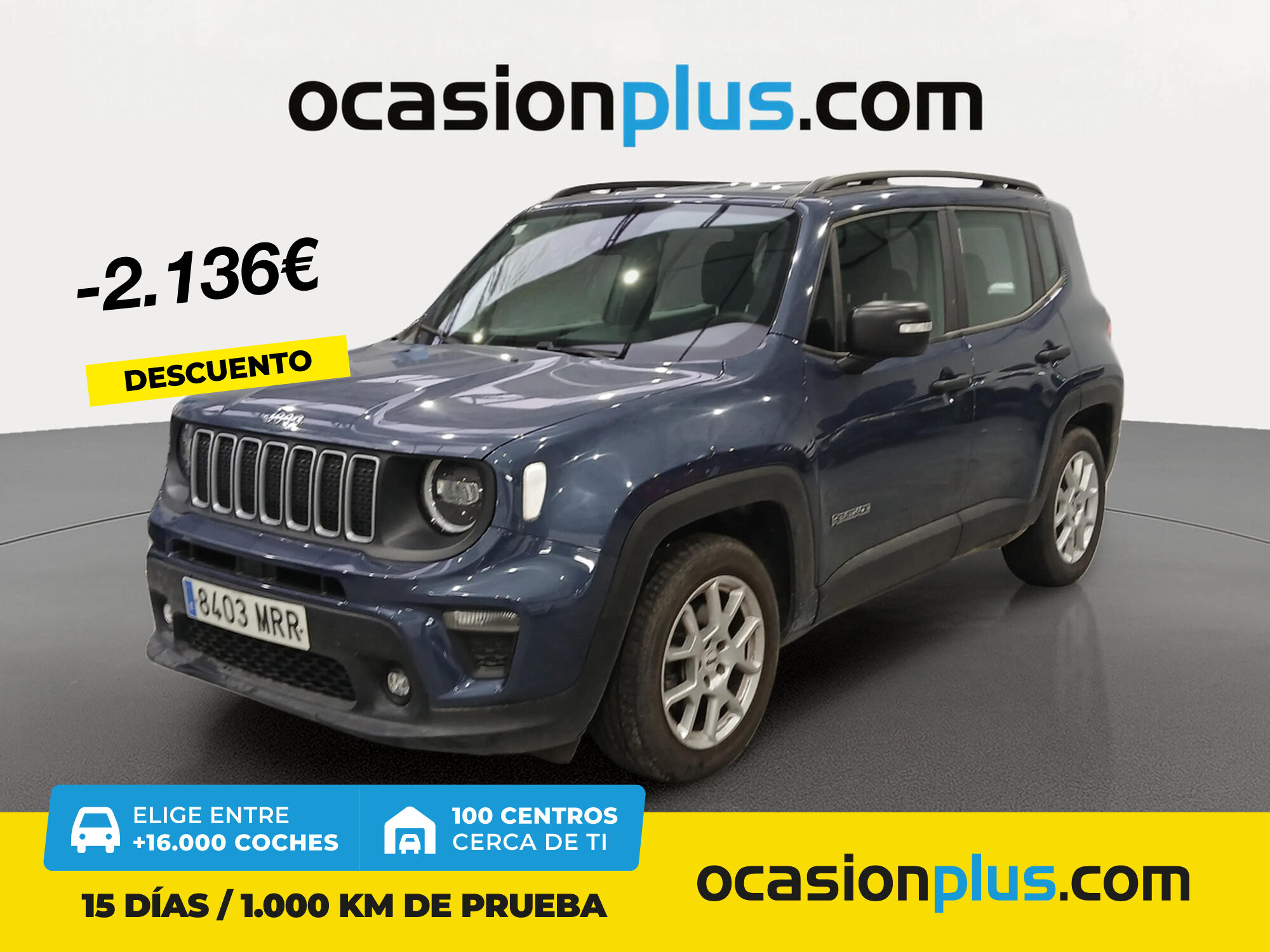 JEEP Renegade (eHybrid 1.5 Limited ATX 96 kW (130 CV)) en Madrid