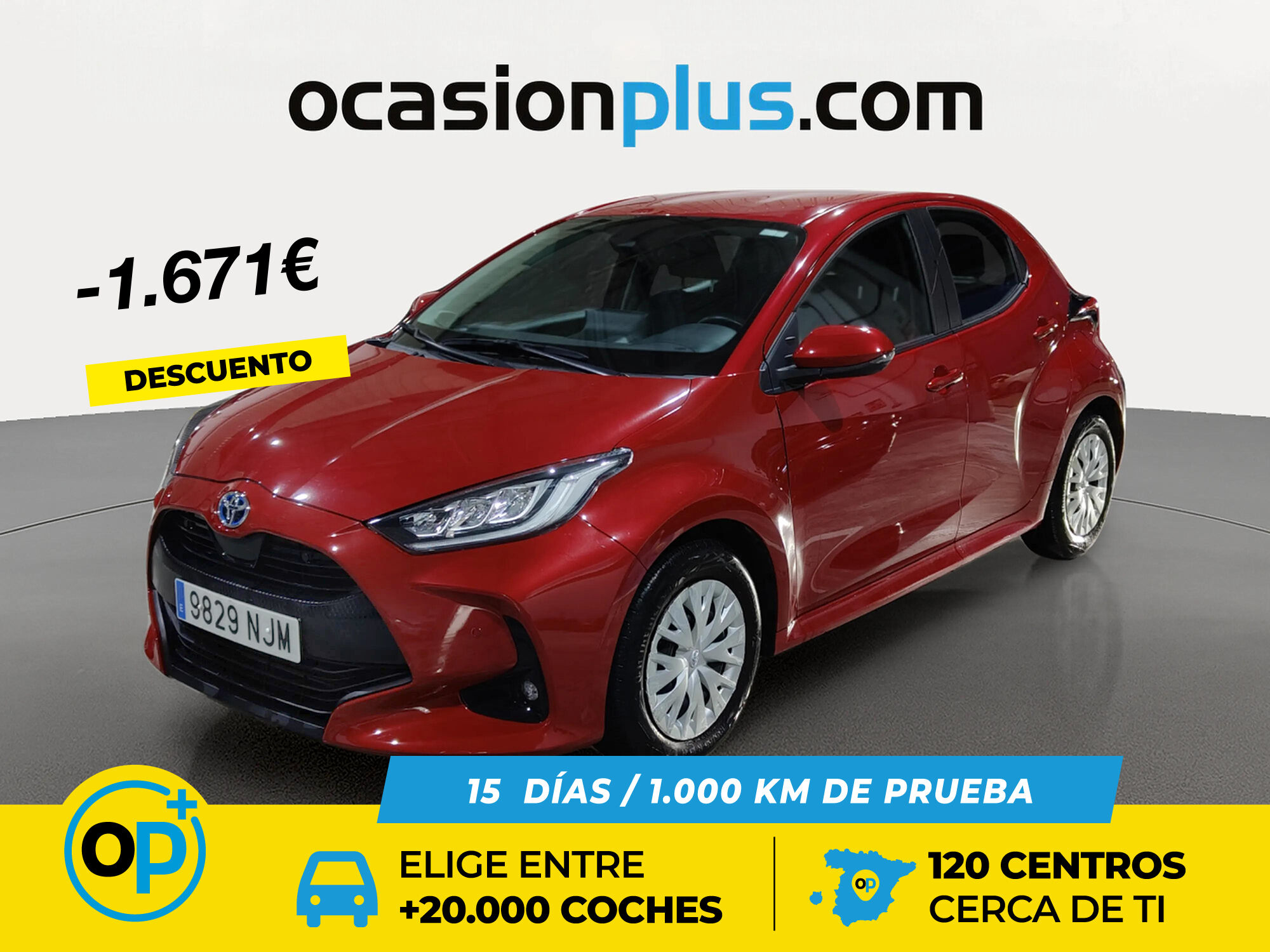 TOYOTA Yaris (120H Business Plus 85 kW (116 CV)) en Madrid