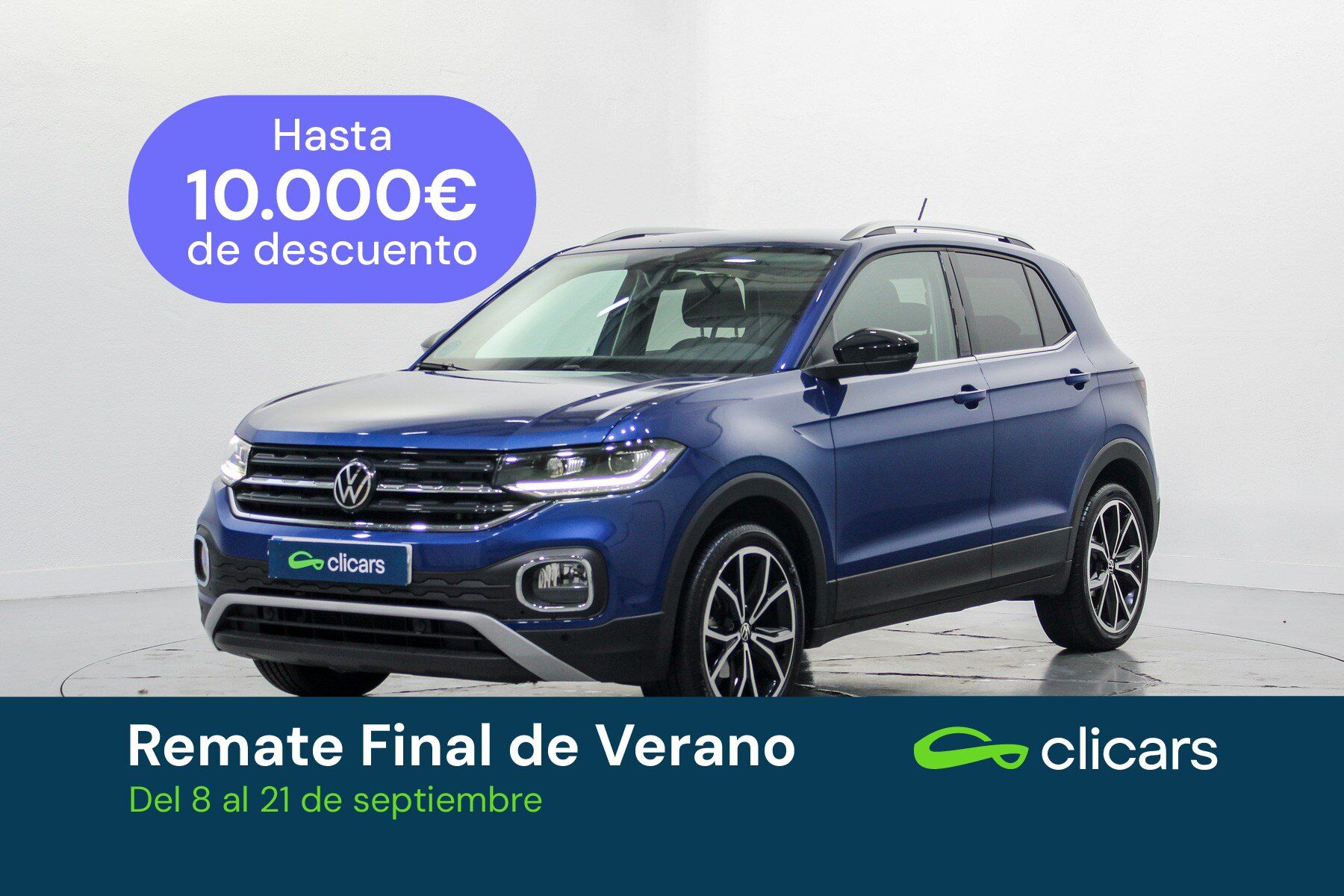 VOLKSWAGEN T-Cross (T-Cross 1.0 TSI Sport DSG7 81kW) en Madrid