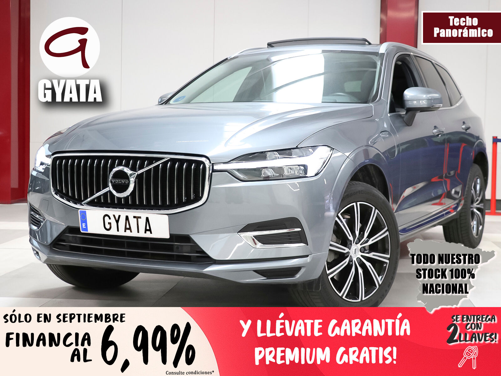 VOLVO XC60 (T6 Recharge Inscription AWD Auto 250 kW (340 CV)) en Madrid