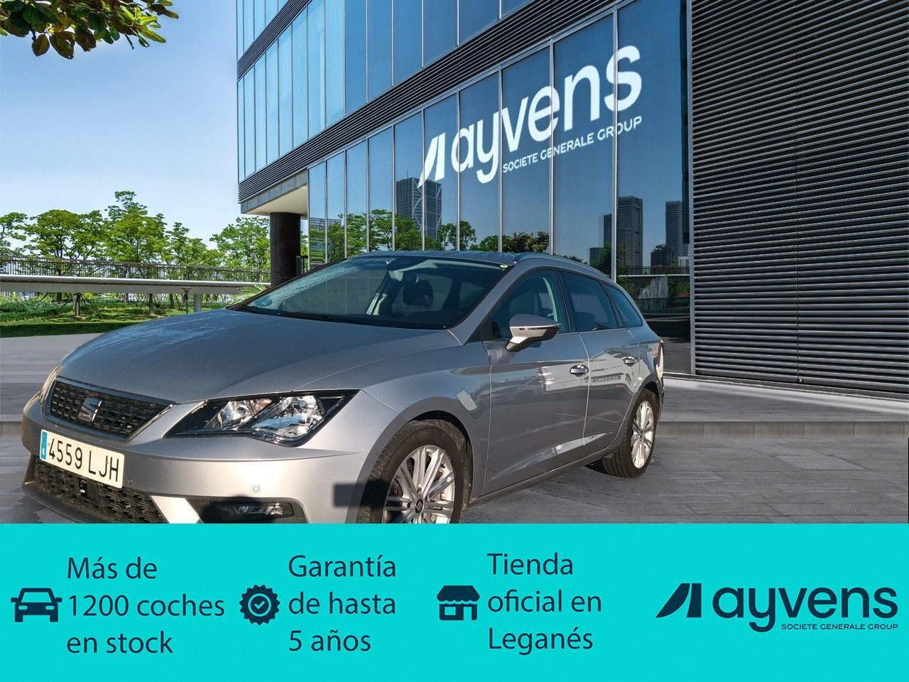 SEAT León (1.5 TGI GNC S&S Xcellence DSG 96 kW (130 CV)) en Madrid