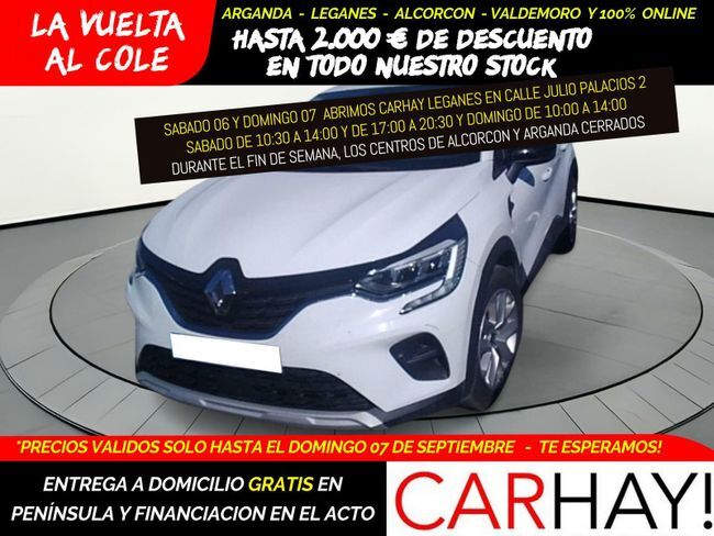 RENAULT Captur (Intens TCe 74kW (100CV) GLP) en Madrid