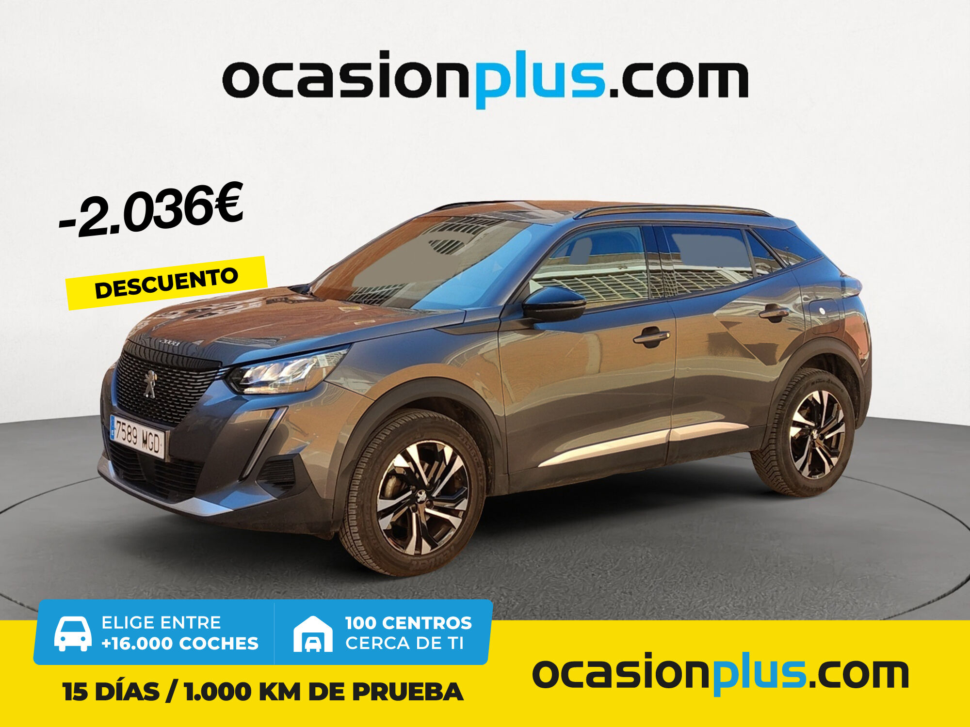 PEUGEOT 2008 (PureTech 130 S&S Allure Pack 96 kW (130 CV)) en Madrid