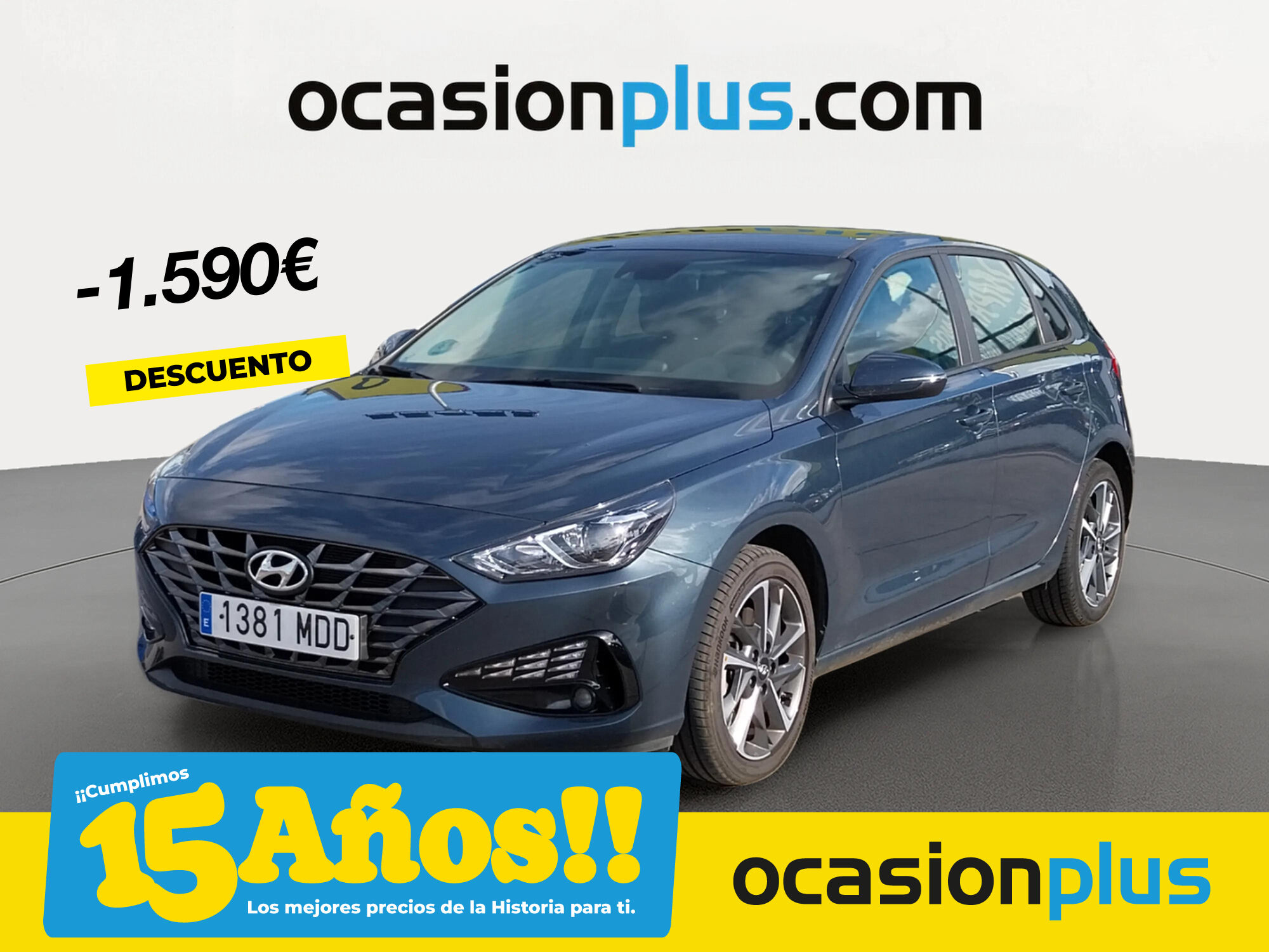 HYUNDAI i30 (1.5 DPI Klass SLX 81 kW (110 CV)) en Madrid
