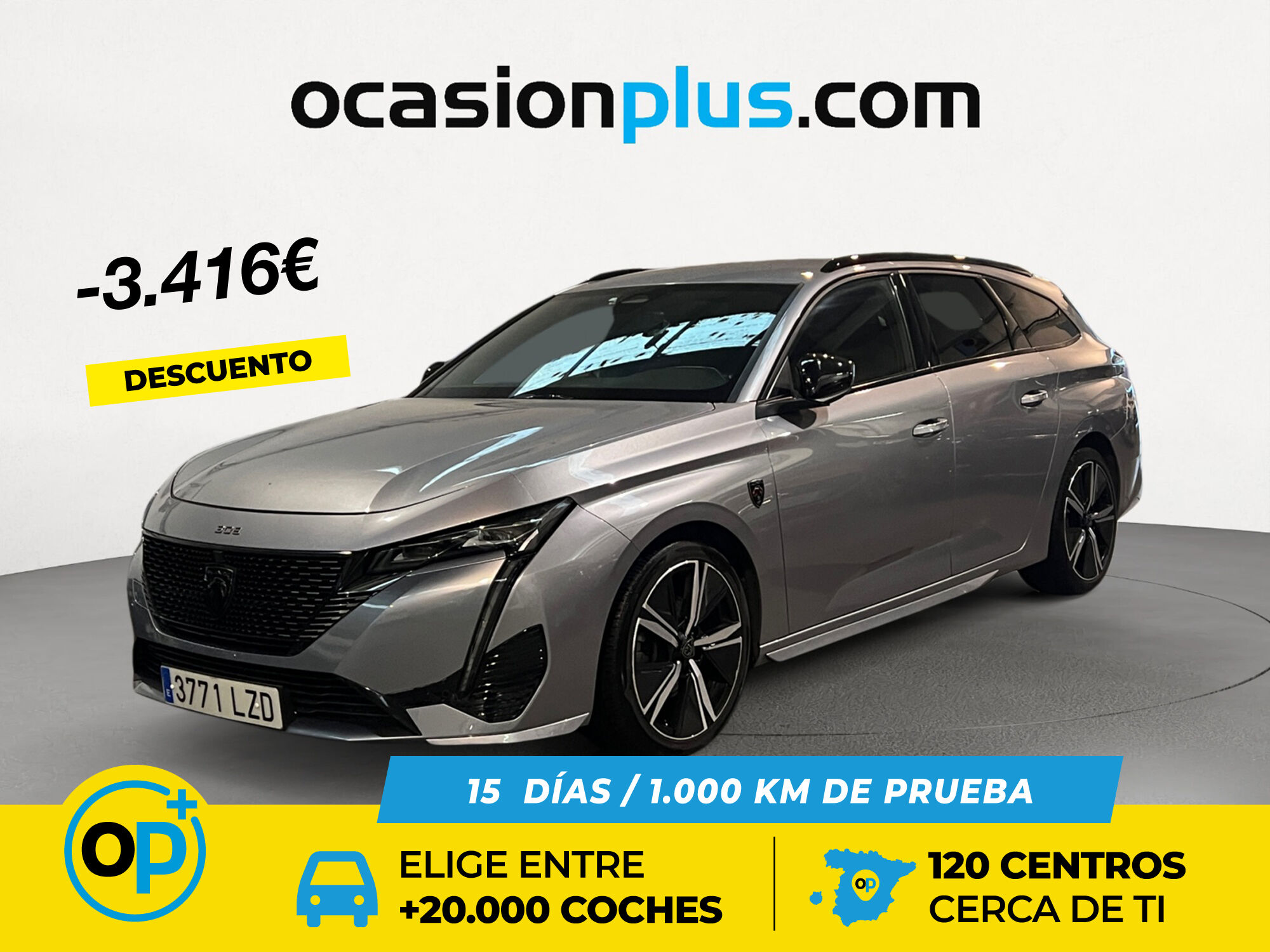 PEUGEOT 308 (BlueHDI 130 GT EAT8 96 kW (130 CV)) en Madrid