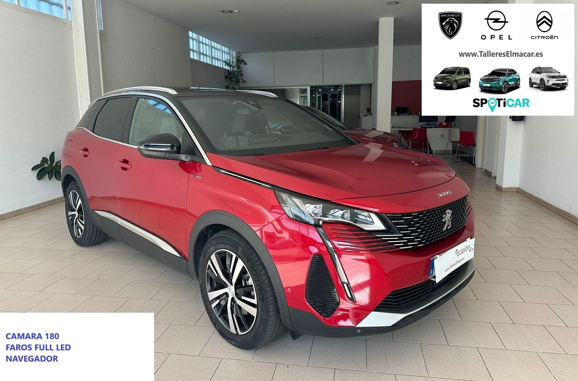 PEUGEOT 3008 (225 e-EAT8 GT) en Pontevedra