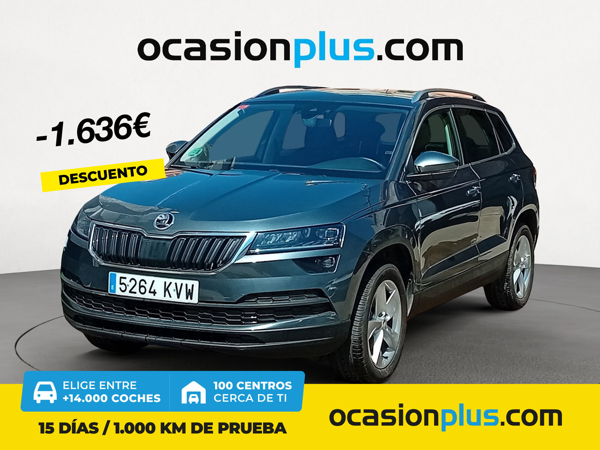 SKODA Karoq (1.0 TSI Like 85 kW (115 CV)) en Madrid