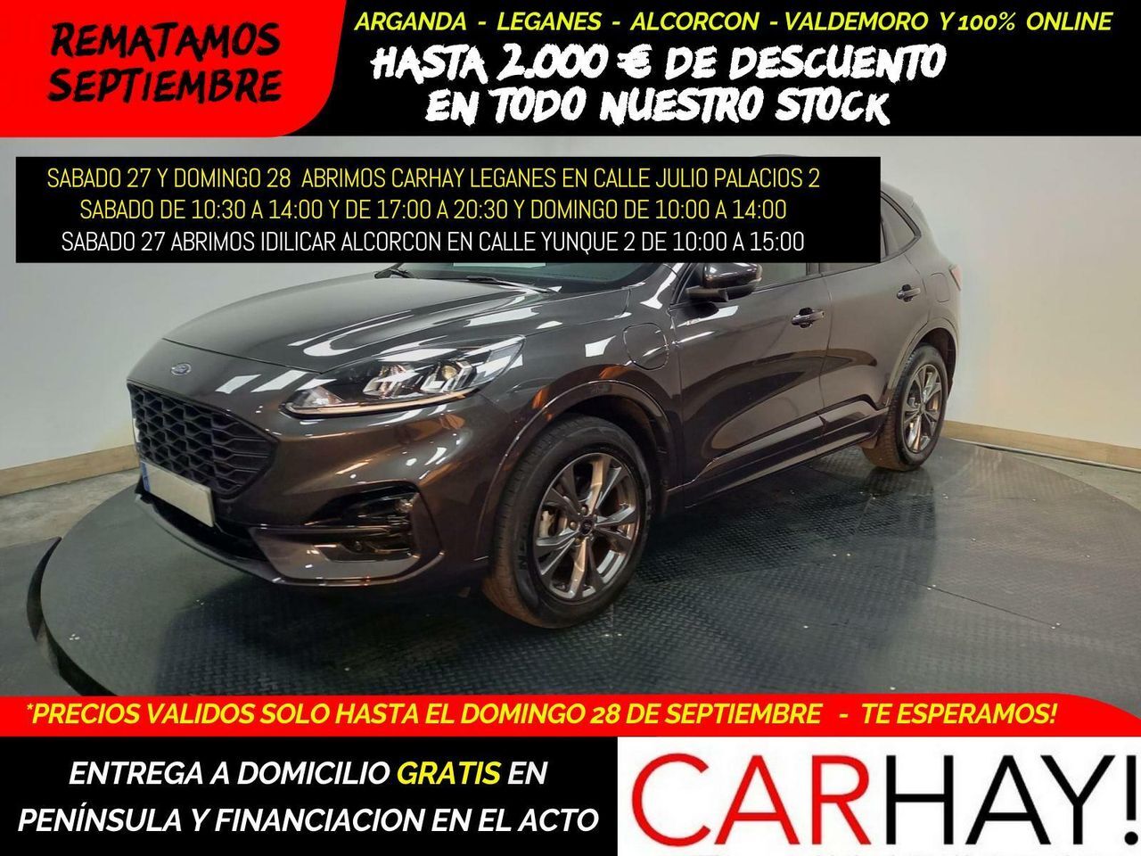 FORD Kuga (ST-LINE 2.5 DUR.PHEV 225) en Madrid
