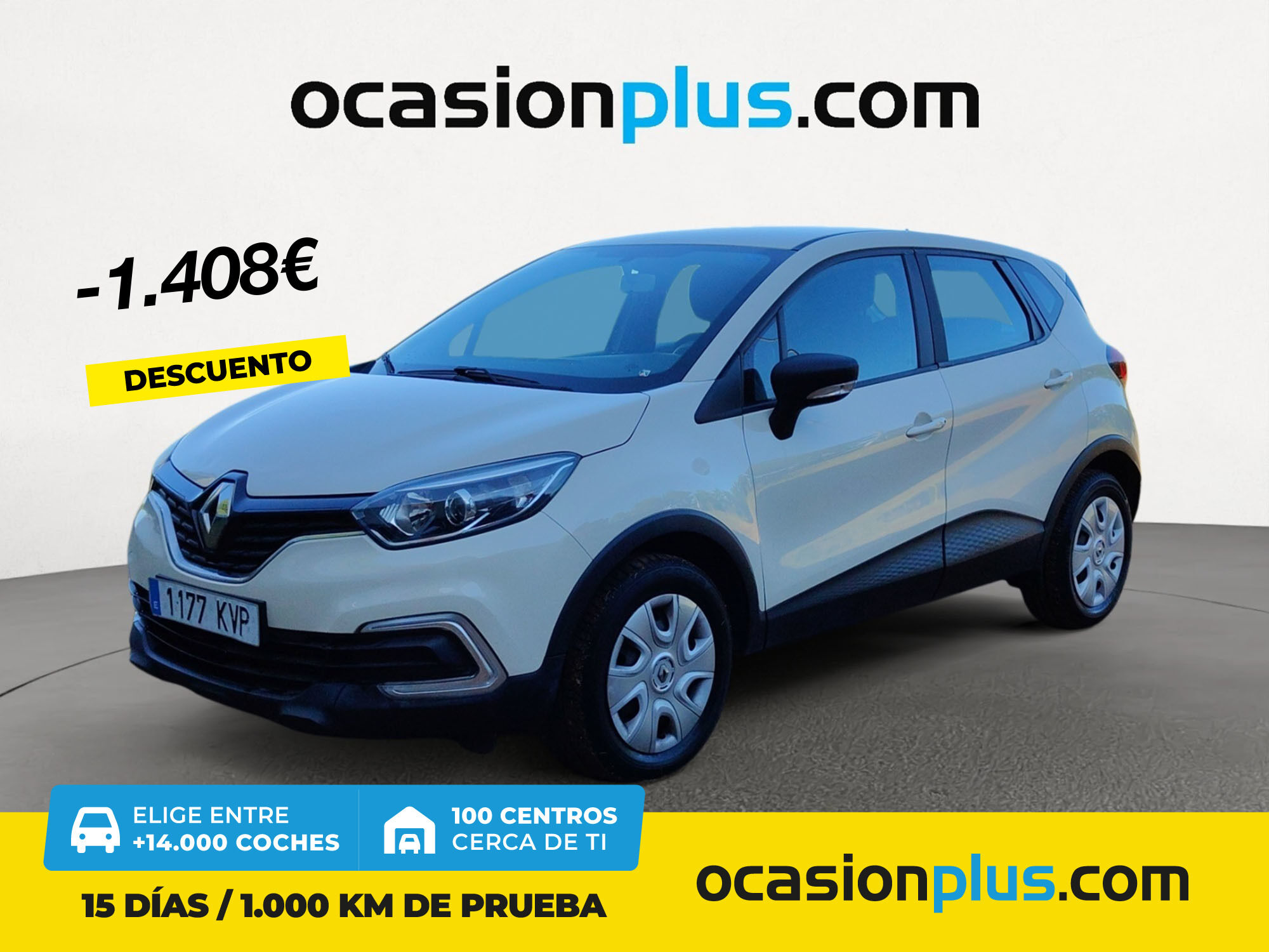 RENAULT Captur (Life dCi 66 kW (90 CV)) en Madrid