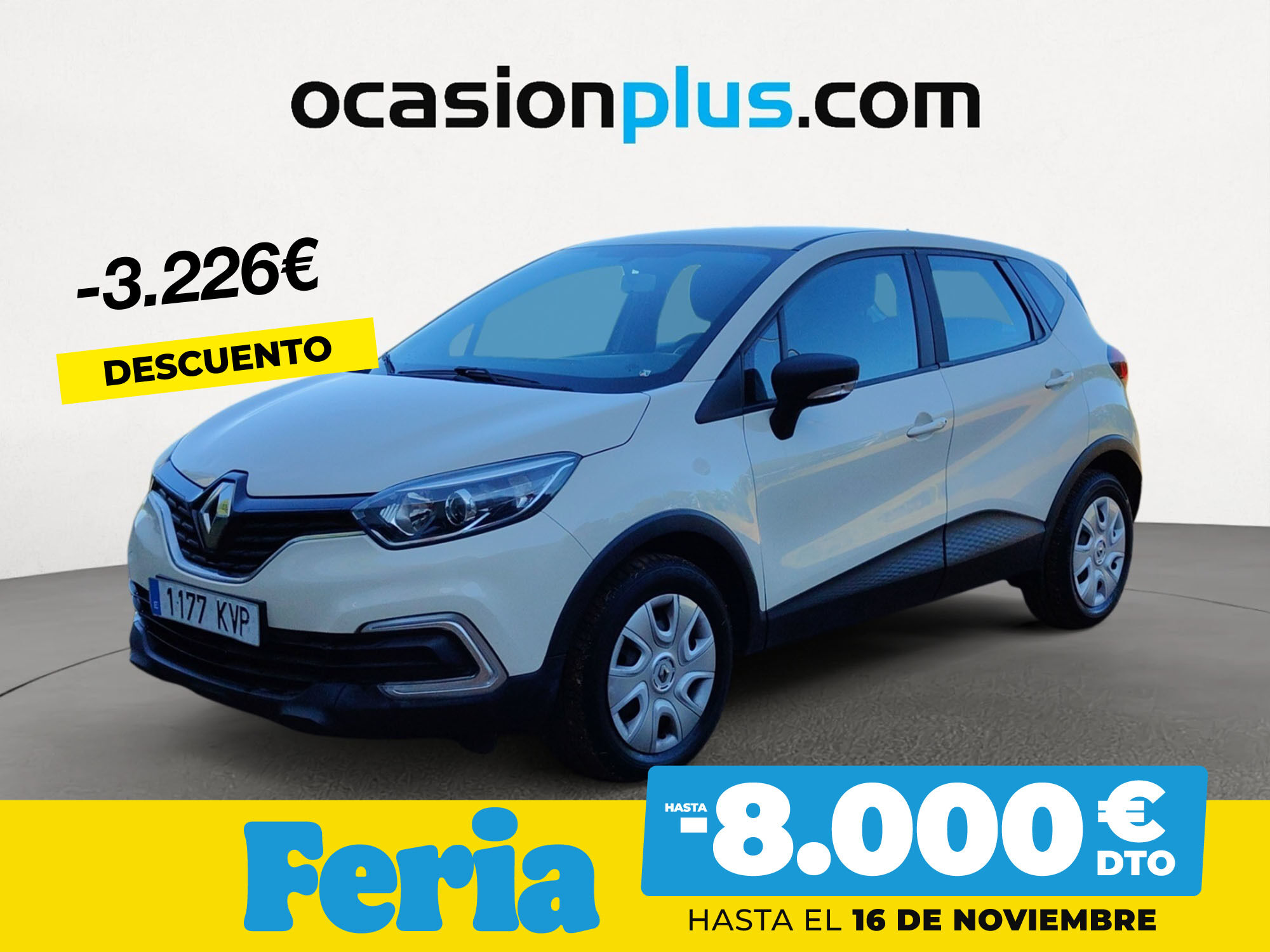 RENAULT Captur (Life dCi 66 kW (90 CV)) en Madrid