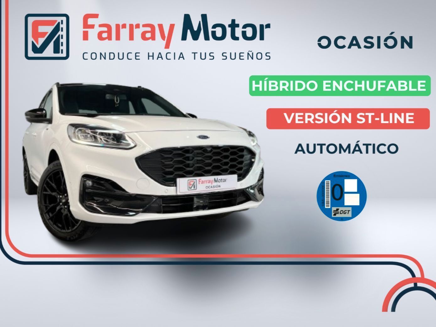 FORD Kuga (2.5 Duratec PHEV ST-Line 4x2) en Tenerife