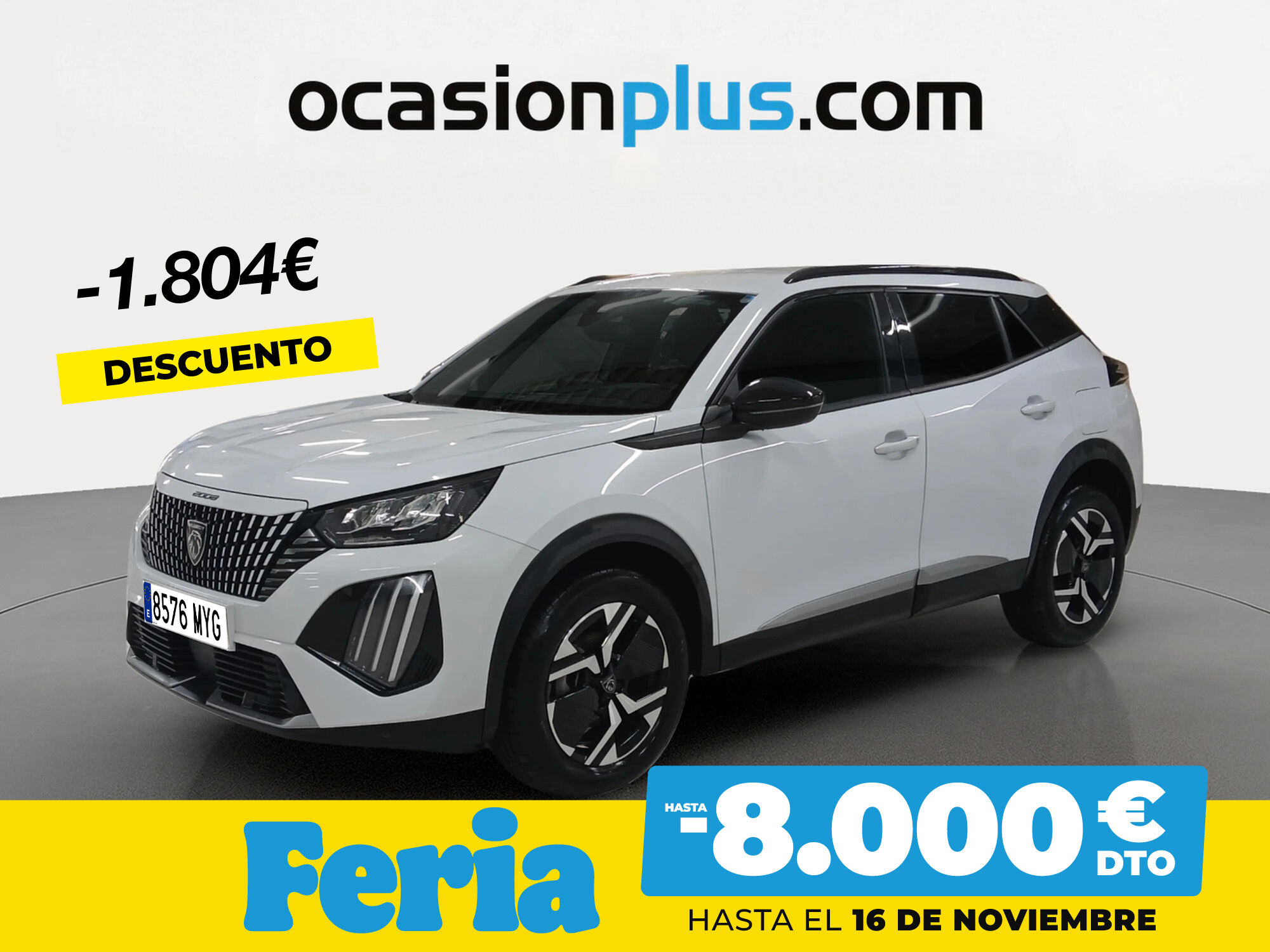 PEUGEOT 2008 (PureTech 100 S&S Allure 75 kW (100 CV)) en Madrid