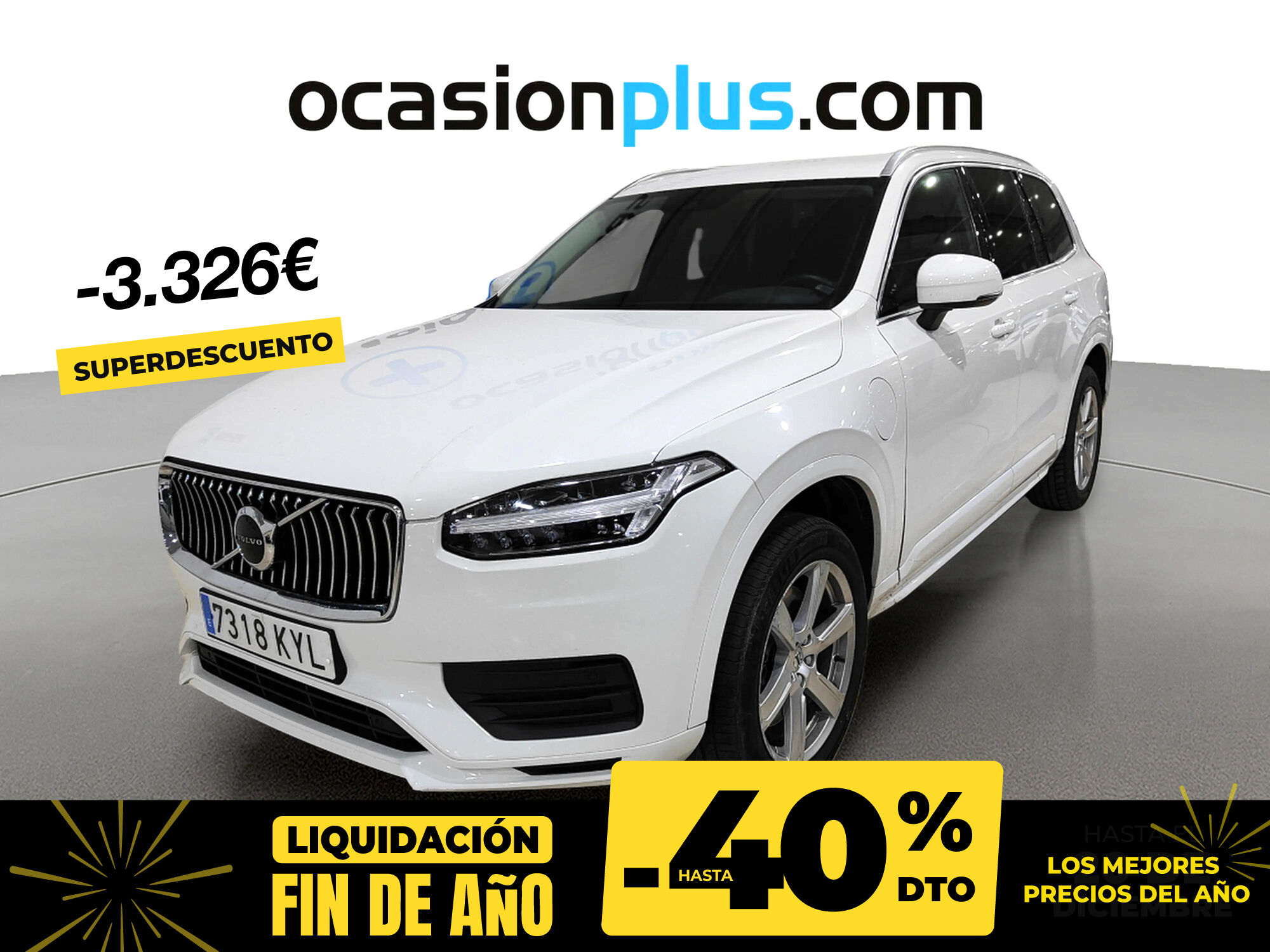 VOLVO XC90 (T8 Business Plus AWD Auto 287 kW (390 CV)) en Madrid