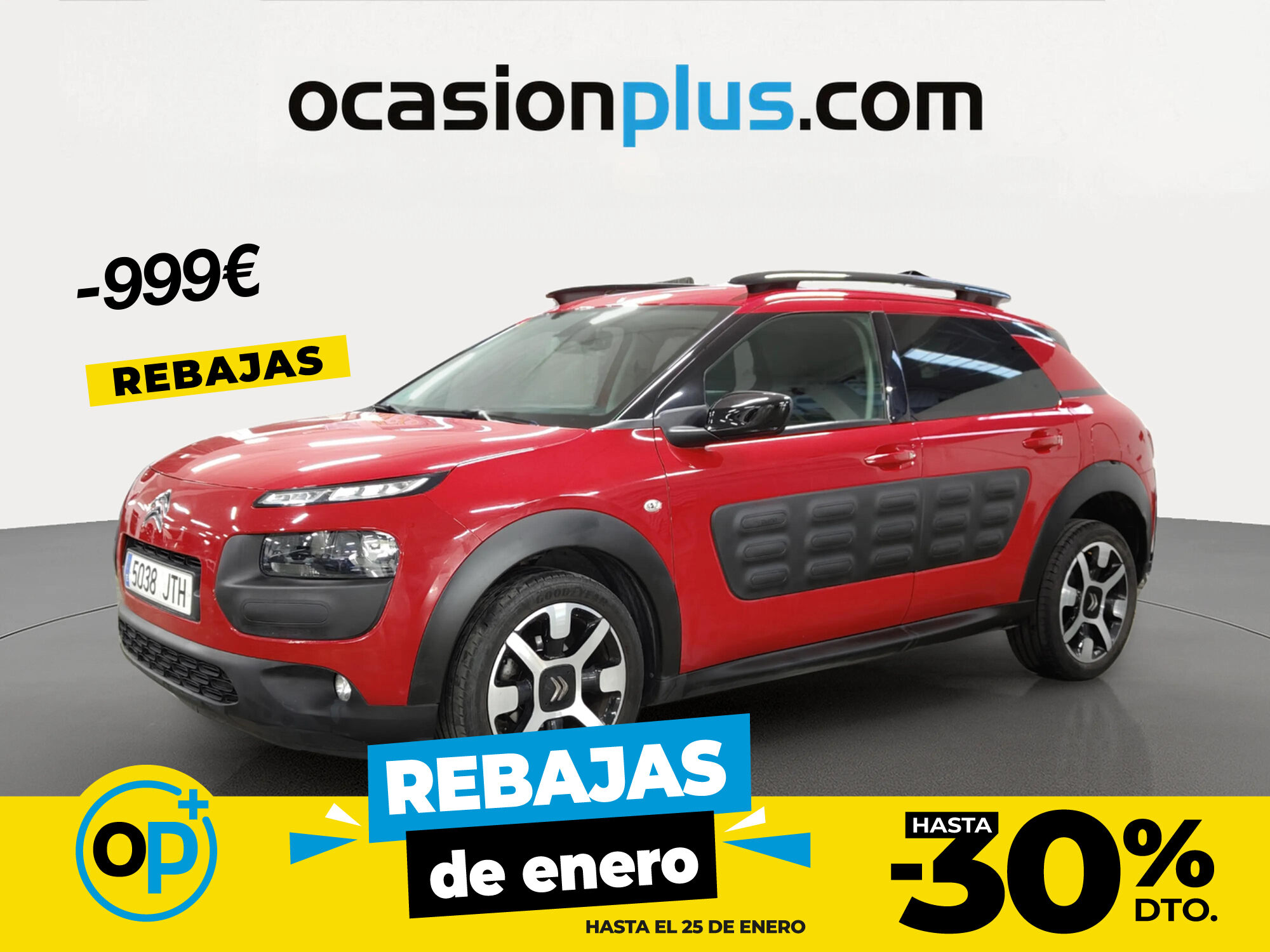 CITROEN C4 Cactus (1.6 BlueHDI S&S Feel Edition ETG6 73 kW (100 CV)) en Mad