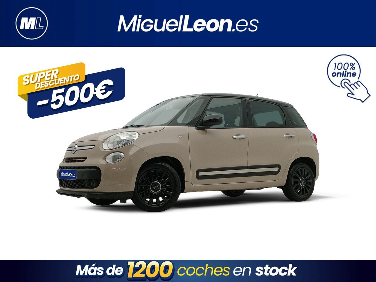 FIAT 500L (1.4 16v 70kW (95CV) Lounge) en Palmas, Las
