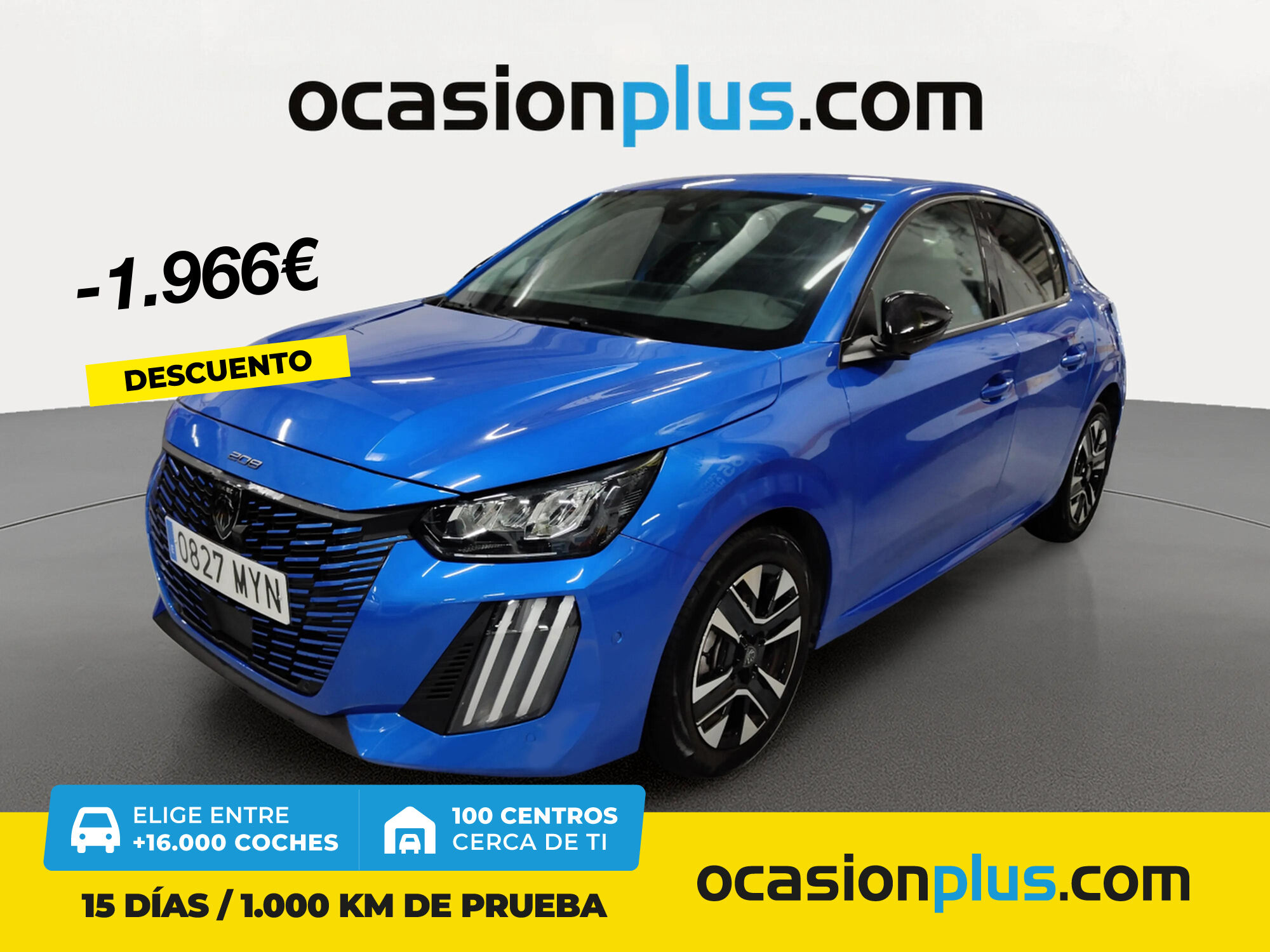 PEUGEOT 208 (PureTech 100 Allure 75 kW (100 CV)) en Madrid