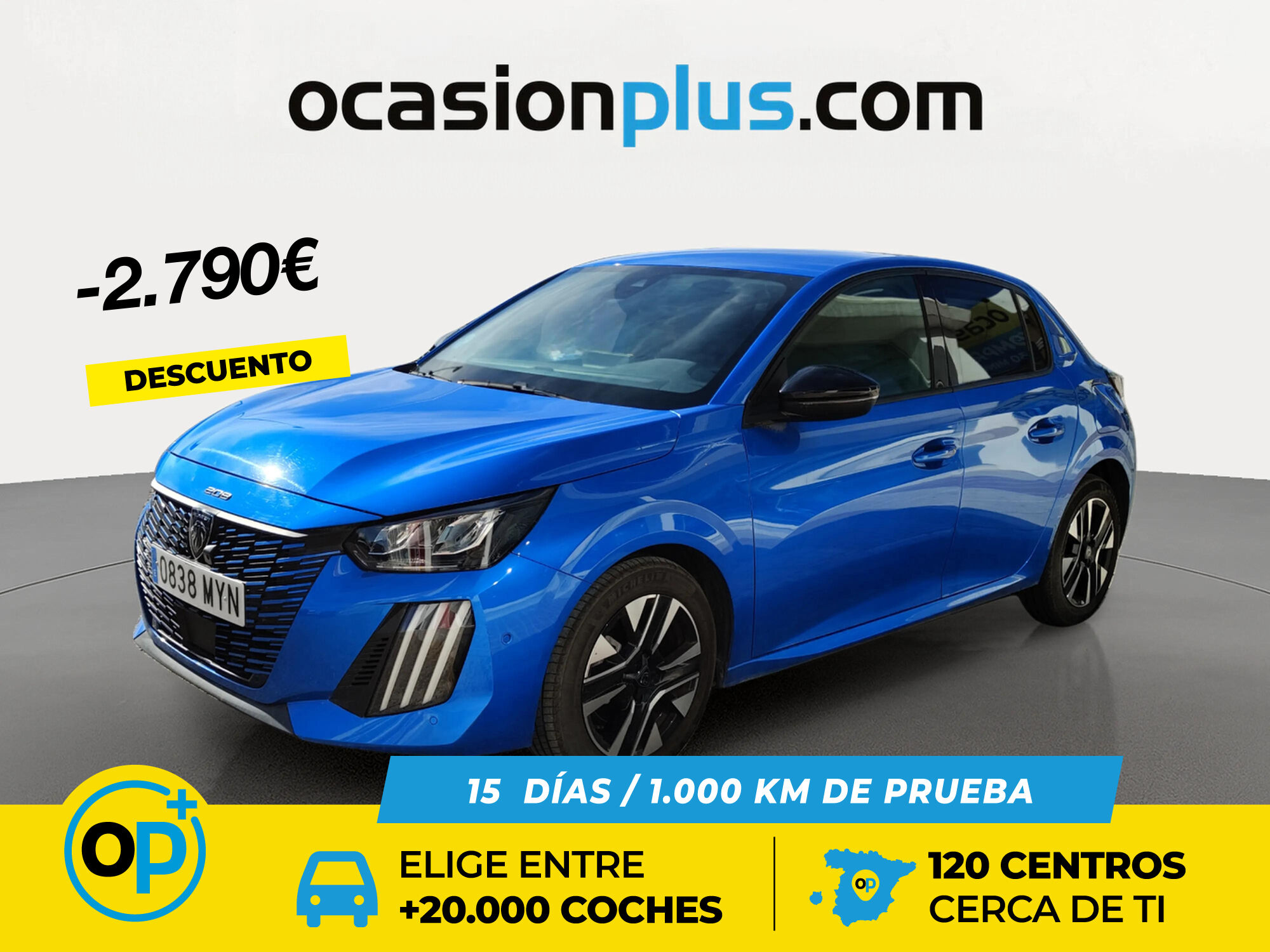 PEUGEOT 208 (PureTech 100 Allure 75 kW (100 CV)) en Madrid
