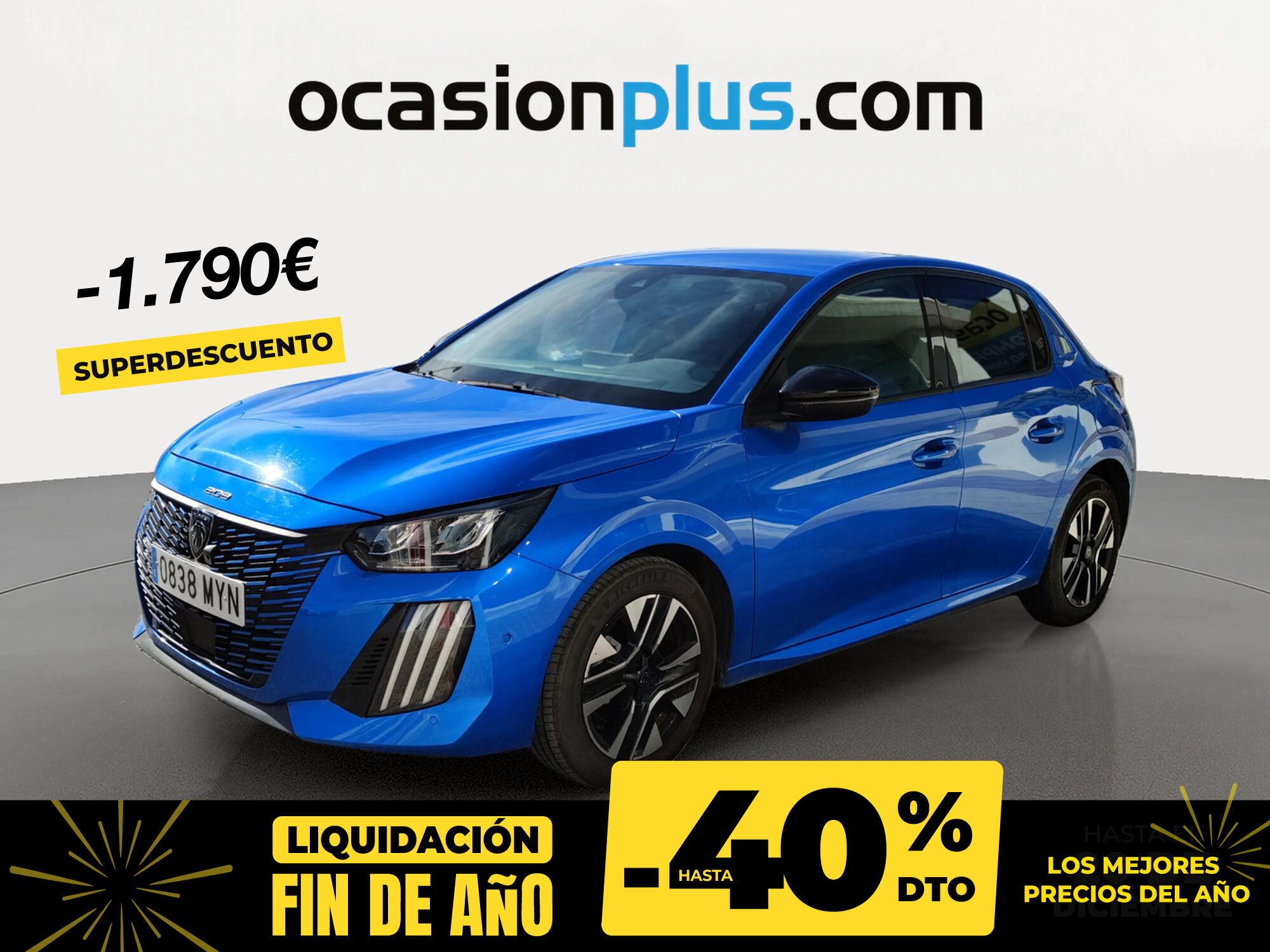 PEUGEOT 208 (PureTech 100 Allure 75 kW (100 CV)) en Madrid