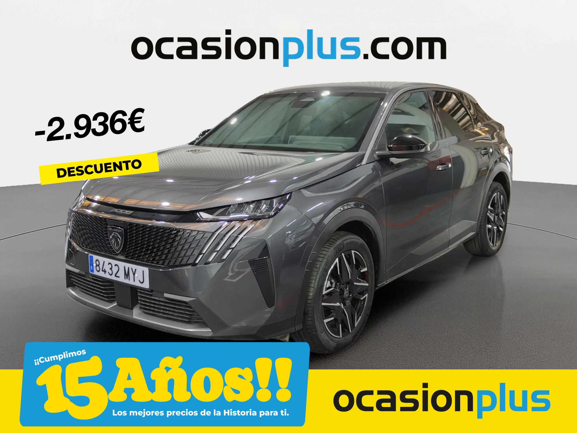 PEUGEOT 3008 (Allure Hybrid eDCS6 100 kW (136 CV)) en Madrid