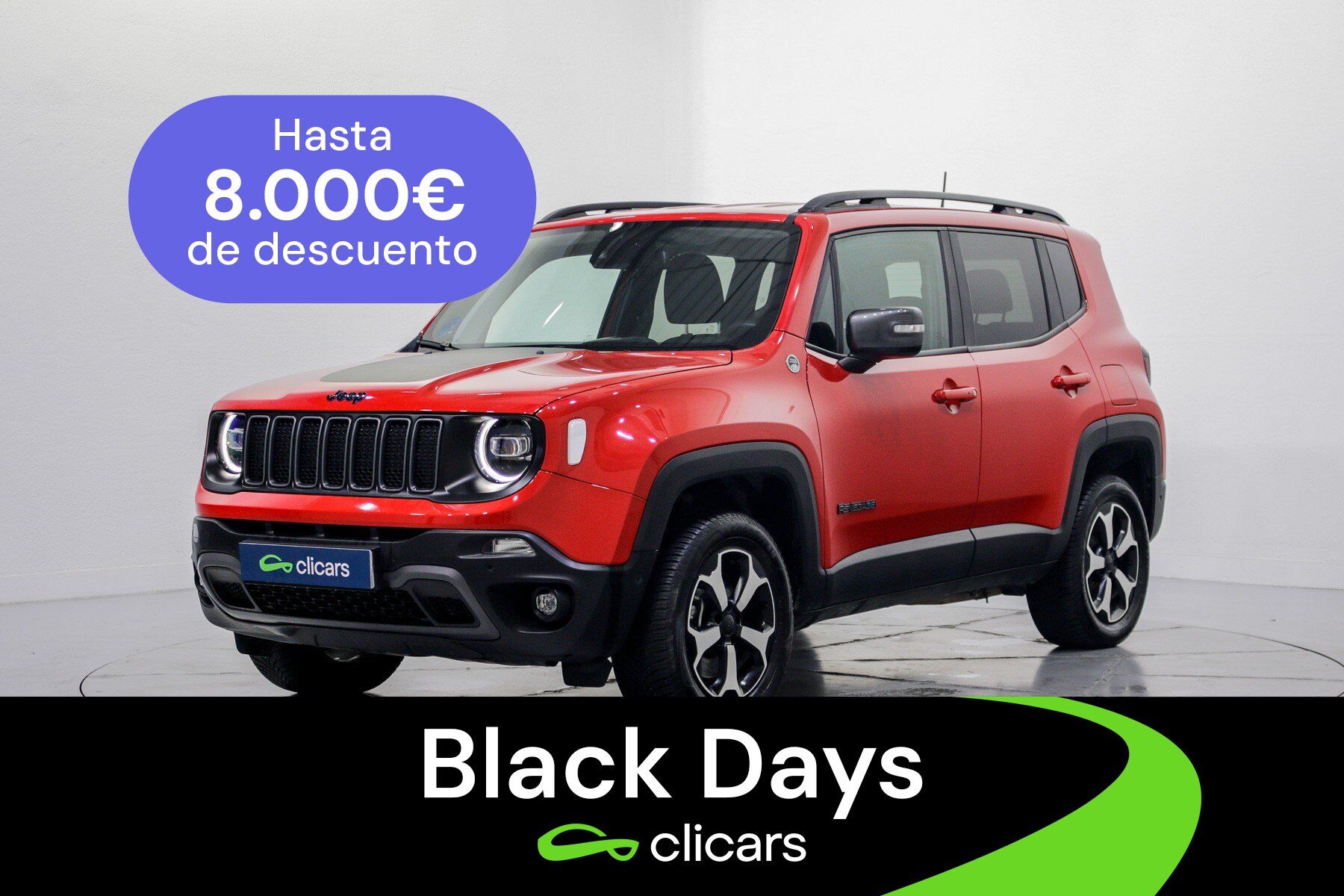 JEEP Renegade (Renegade 1.3 PHEV Trailhawk 4x4 Aut. 177KW) en Madrid