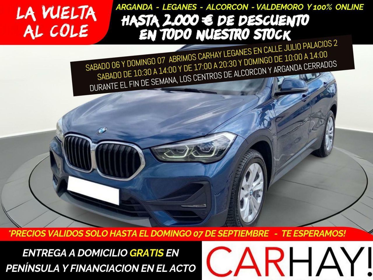 BMW X1 (1.5iA xDrive25e PHEV OPF ACO Business) en Madrid