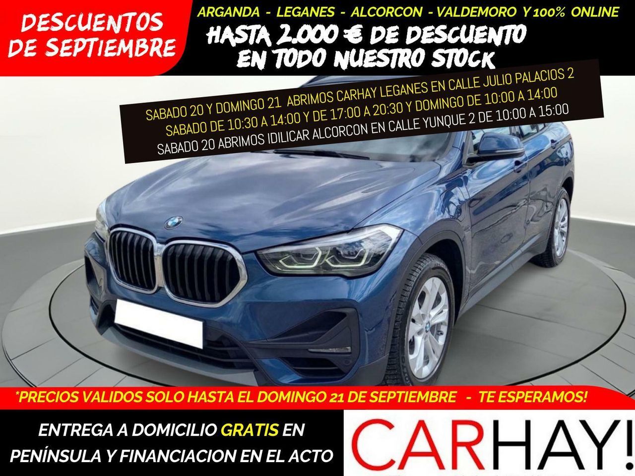 BMW X1 (1.5iA xDrive25e PHEV OPF ACO Business) en Madrid