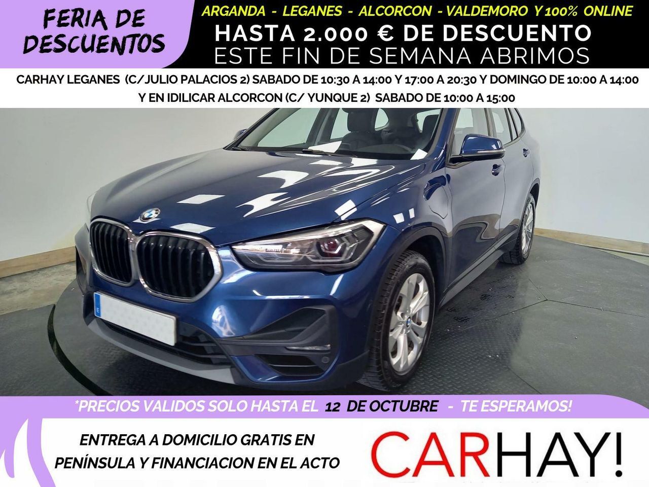 BMW X1 (1.5iA xDrive25e PHEV OPF ACO Business) en Madrid