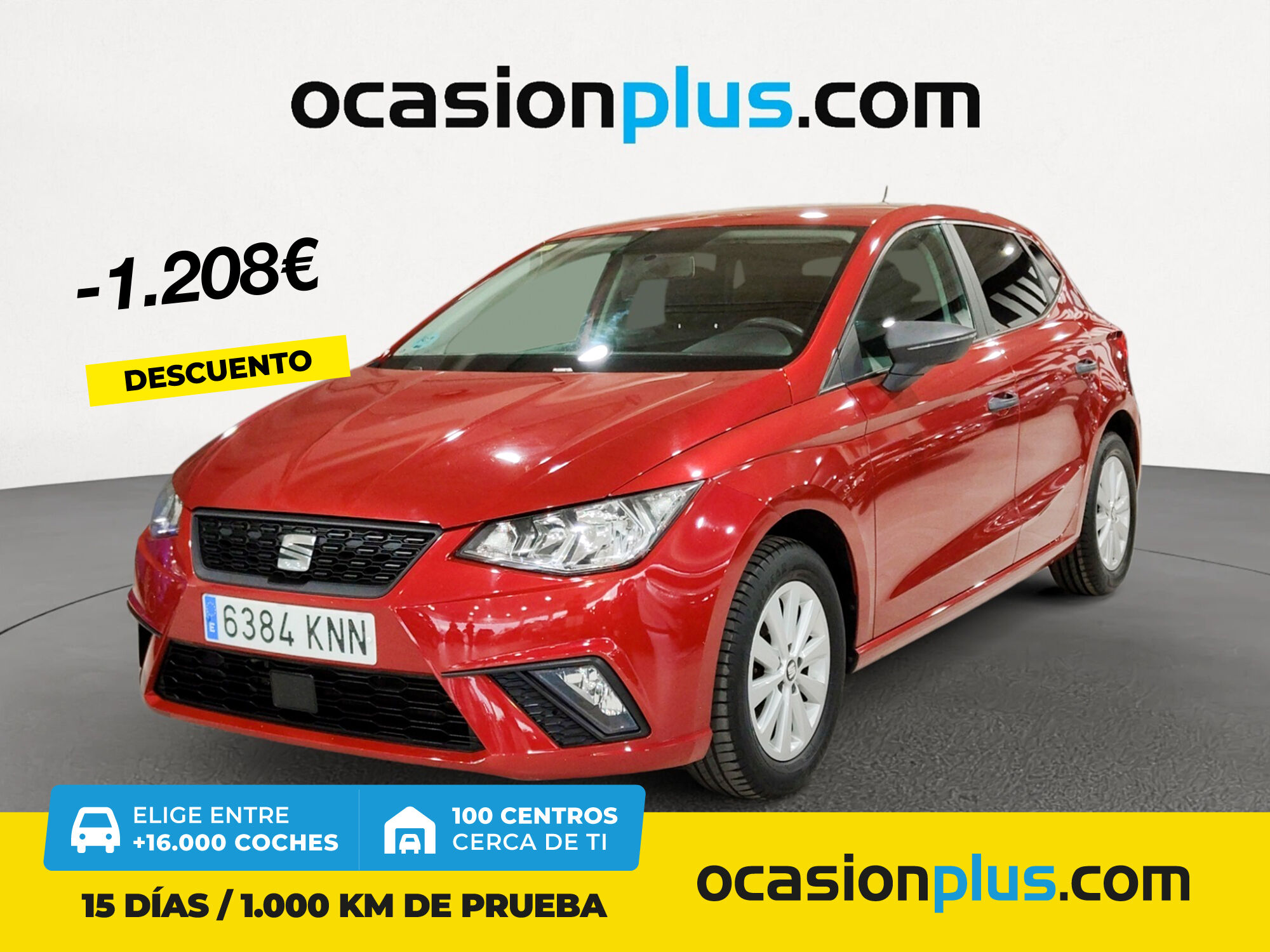 SEAT Ibiza (1.0 EcoTSI S&S Reference Plus 70 kW (95 CV)) en Madrid