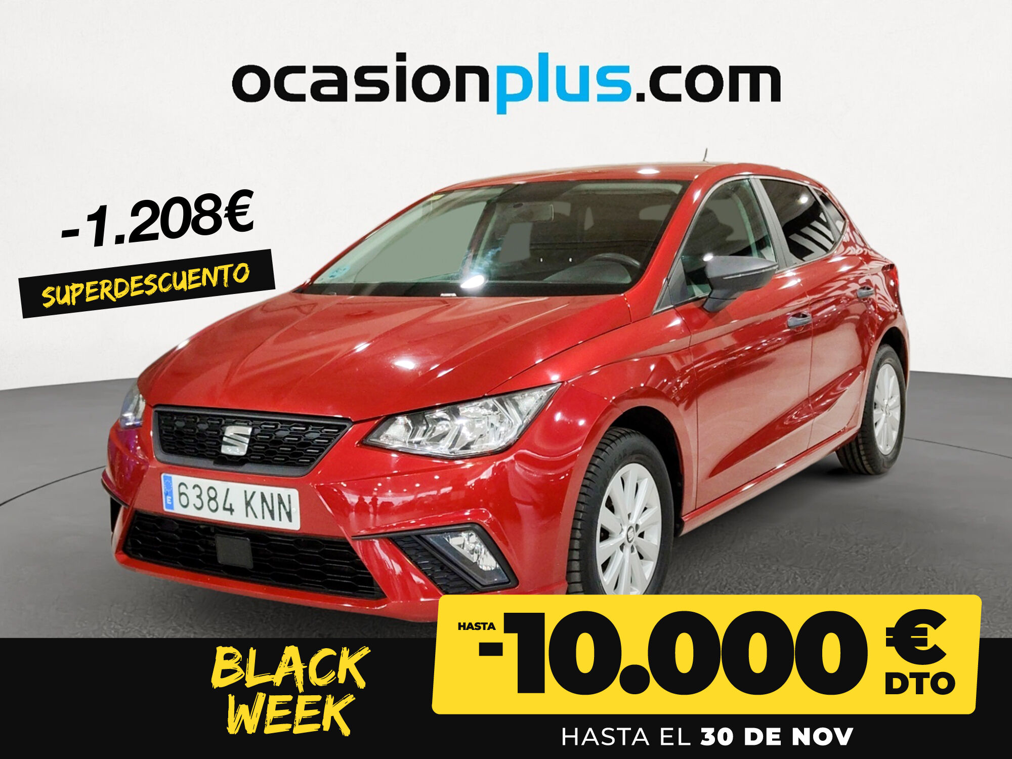 SEAT Ibiza (1.0 EcoTSI S&S Reference Plus 70 kW (95 CV)) en Madrid
