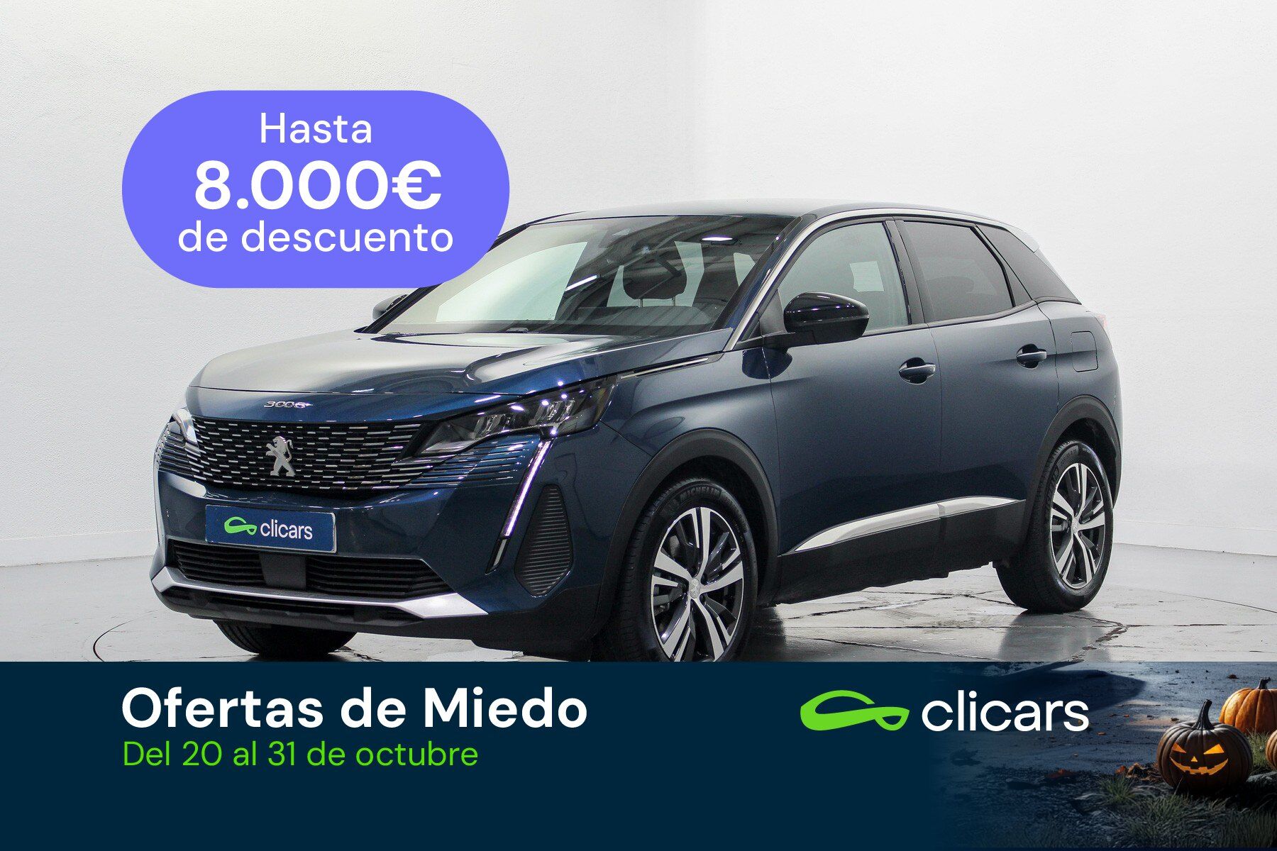 PEUGEOT 3008 (3008 HYB PHEV 180 Allure Pack e-EAT8) en Madrid